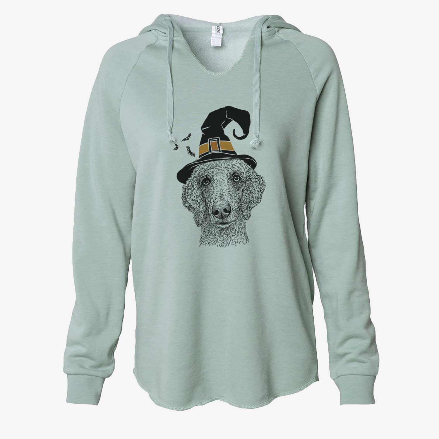 Witch Blossom the Poodle - Cali Wave Hooded Sweatshirt