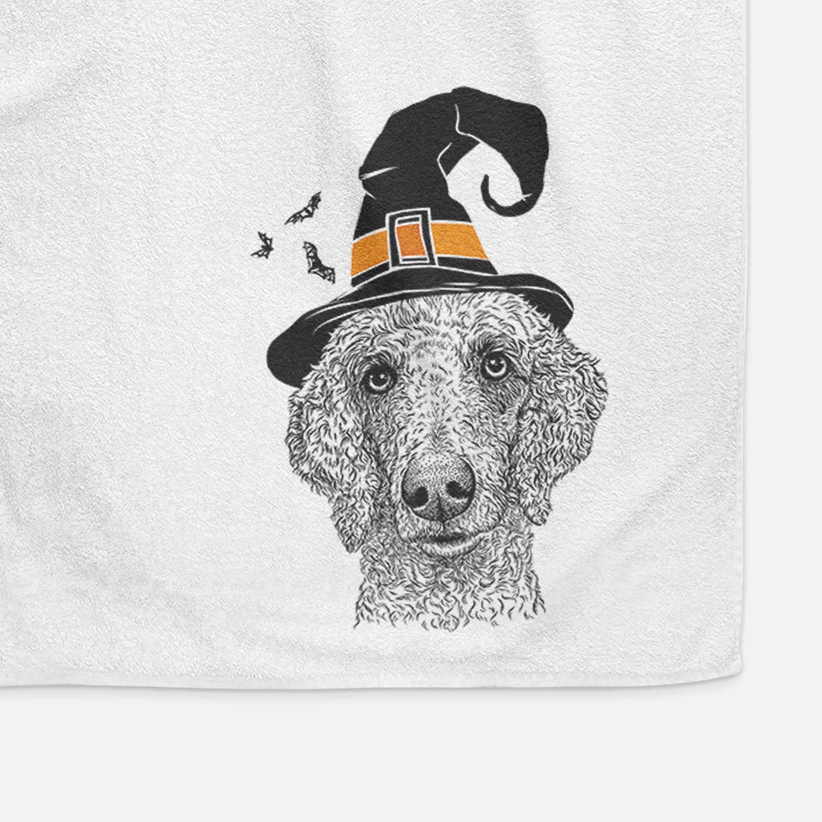 Blossom the Poodle Decorative Hand Towel