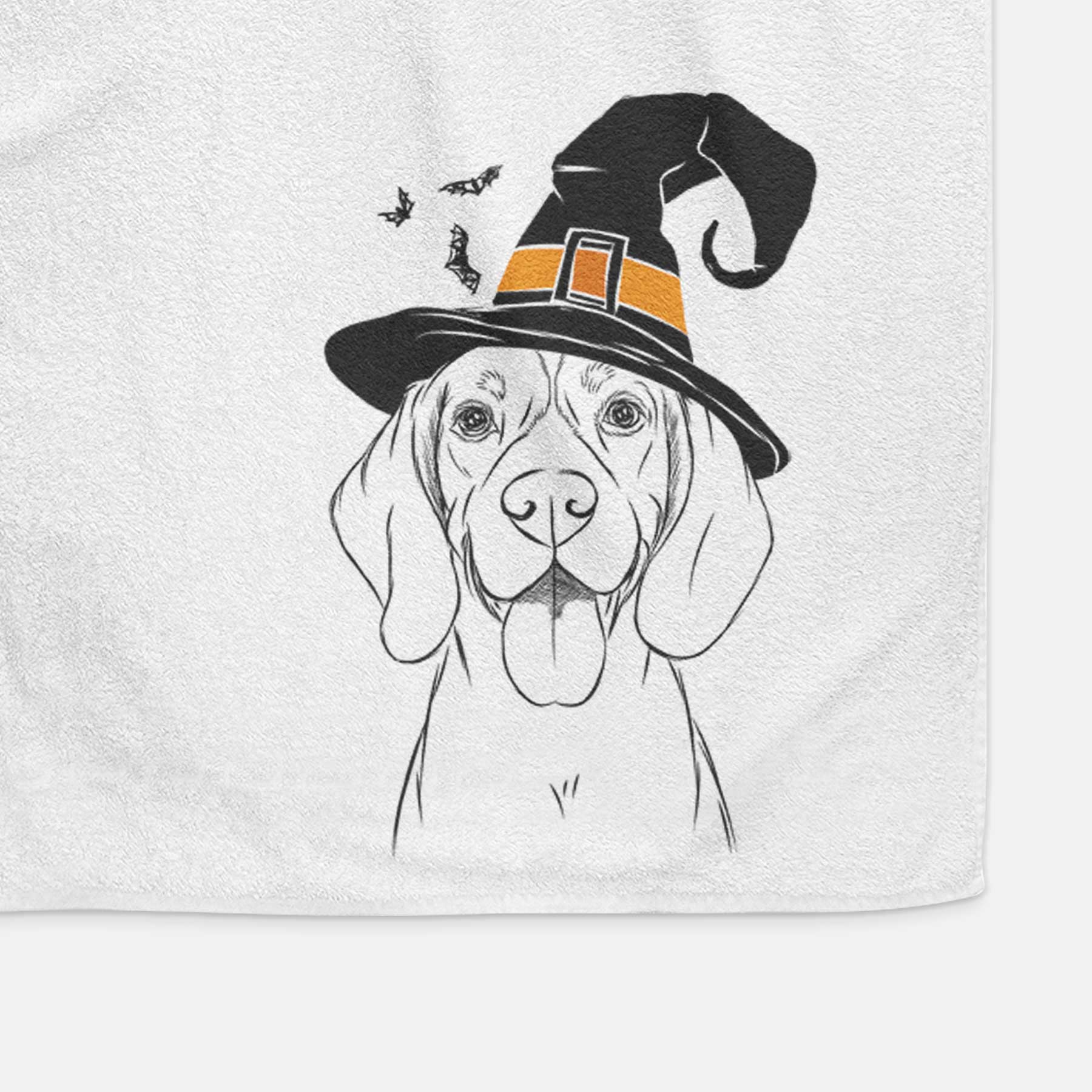 Bogie the Beagle Decorative Hand Towel