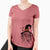 Witch Bohdi the German Shorthaired Pointer - Women's V-neck Shirt