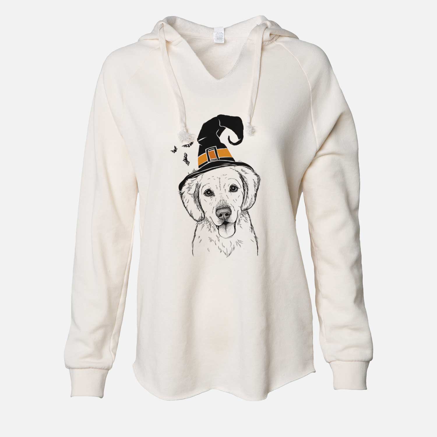 Witch Bojo the Golden Retriever - Cali Wave Hooded Sweatshirt