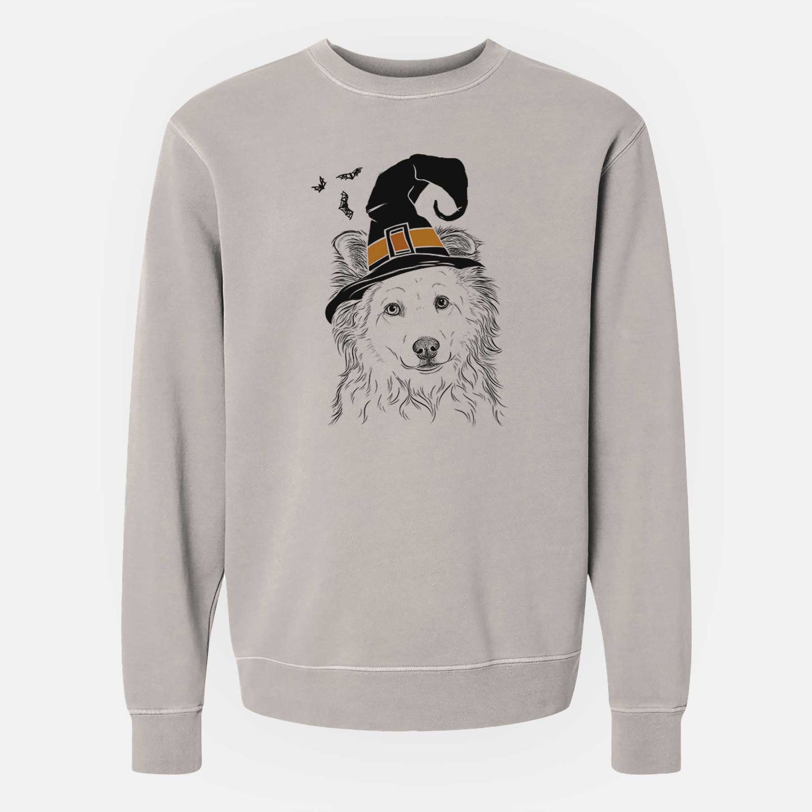 Witch Bonsai the Mixed Breed - Unisex Pigment Dyed Crew Sweatshirt