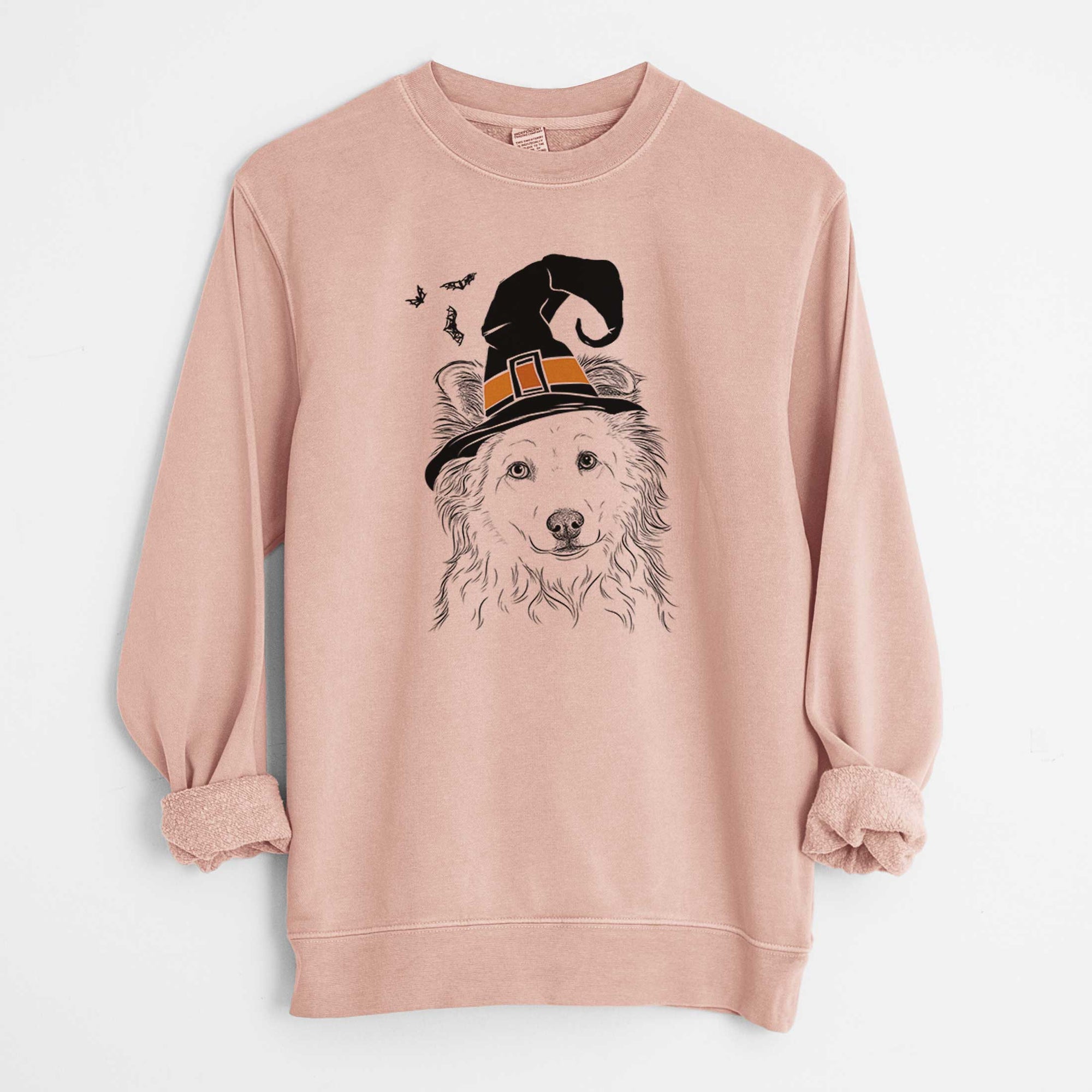 Witch Bonsai the Mixed Breed - Unisex Pigment Dyed Crew Sweatshirt