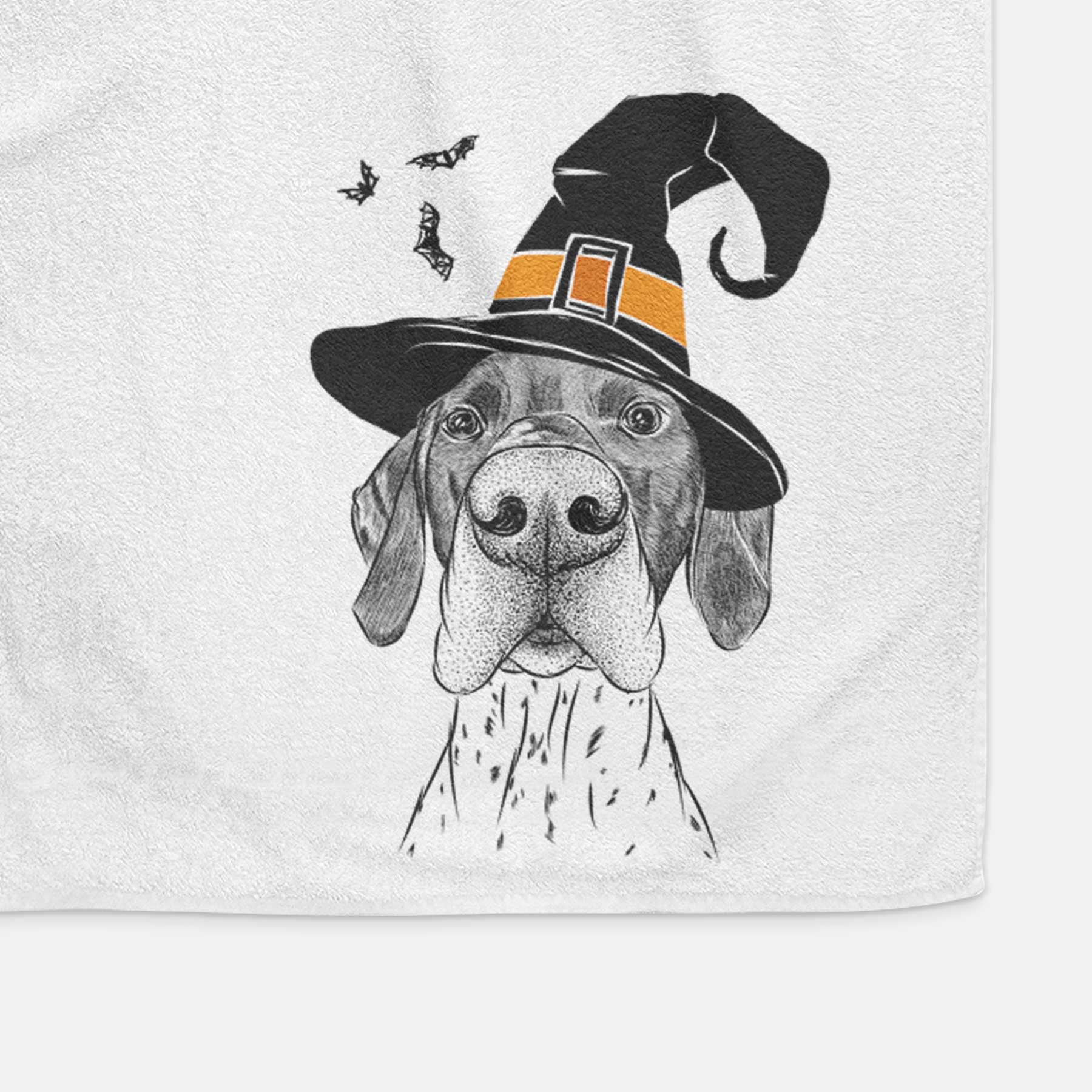 Booze the German Shorthaired Pointer Decorative Hand Towel