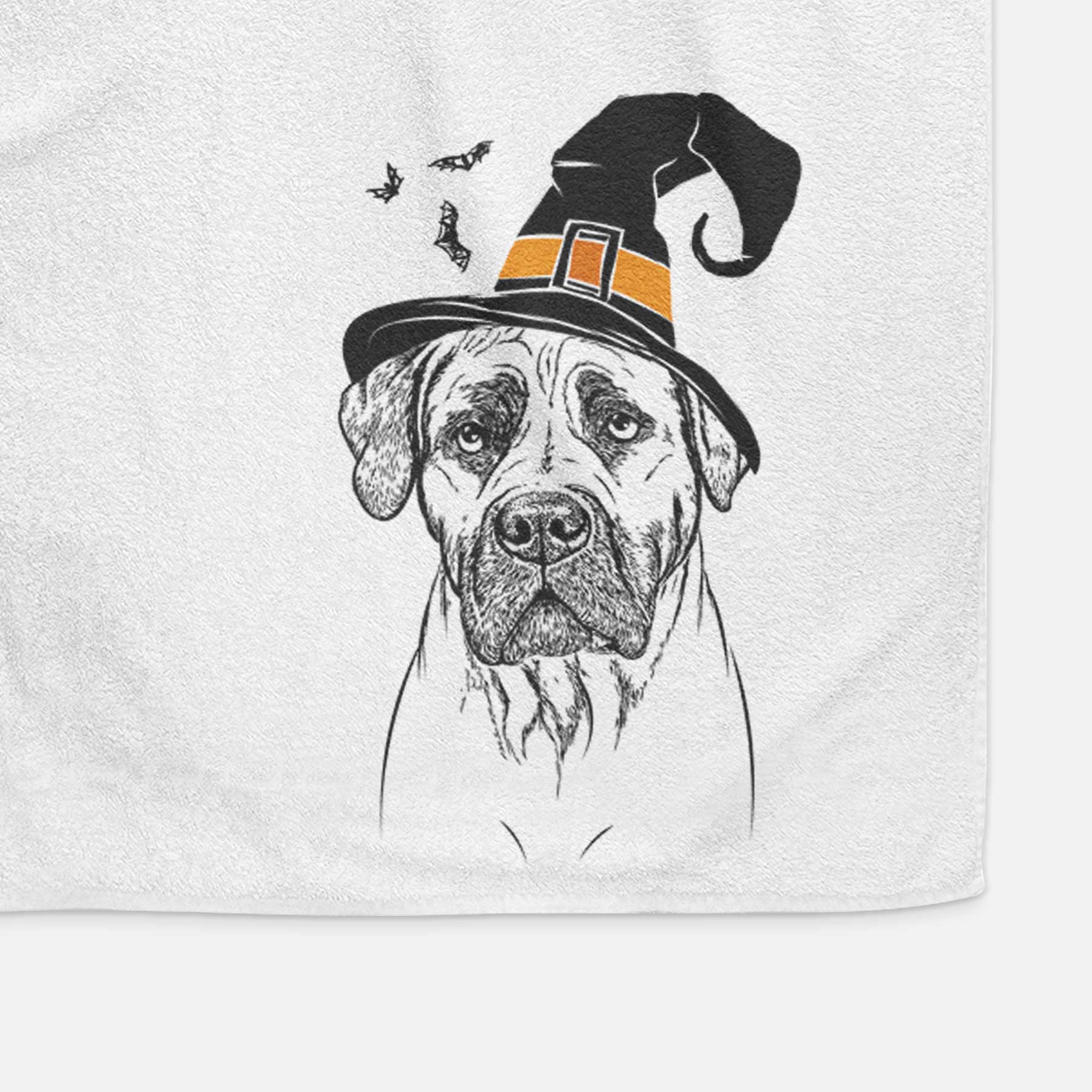 Boris the Boerboel Decorative Hand Towel