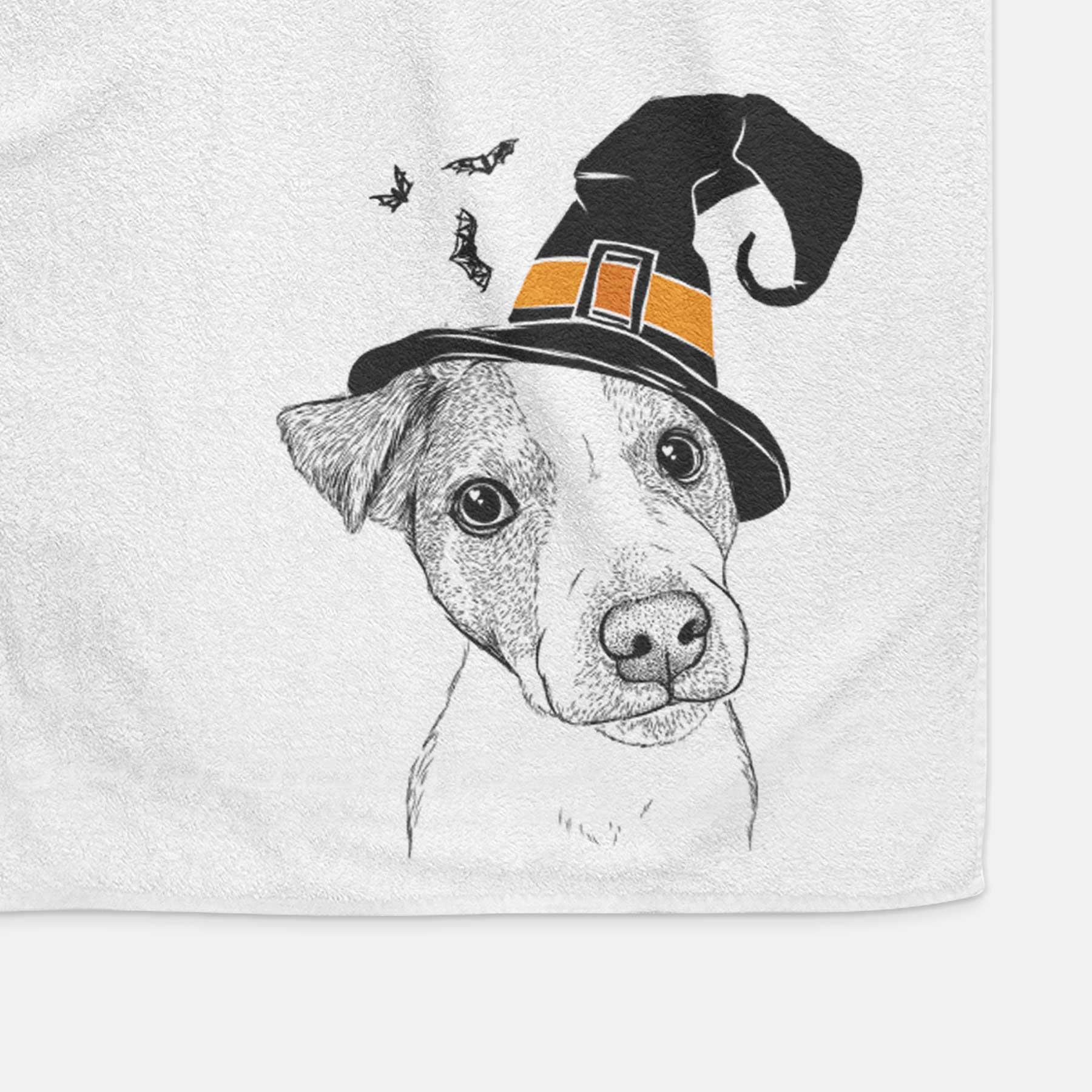 Bosse the Jack Russell Terrier Decorative Hand Towel