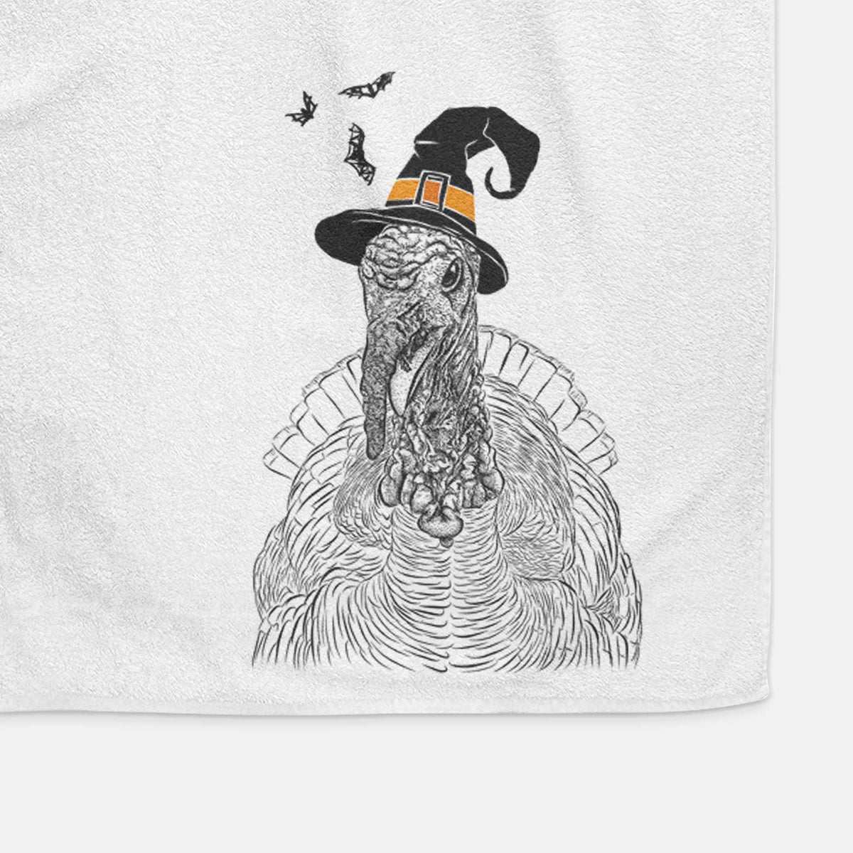 Brady the Turkey Decorative Hand Towel
