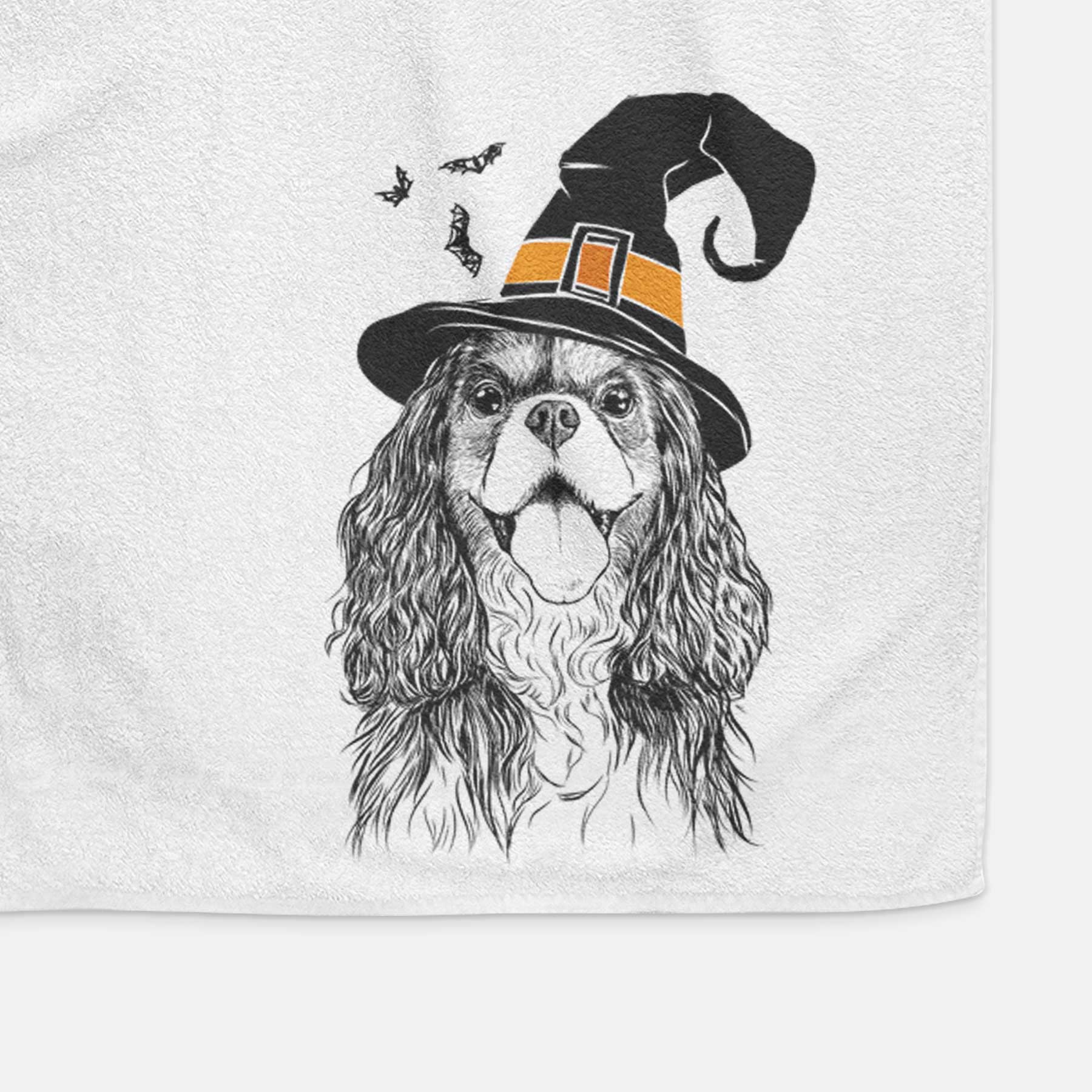 Brandy the Cavalier King Charles Spaniel Decorative Hand Towel