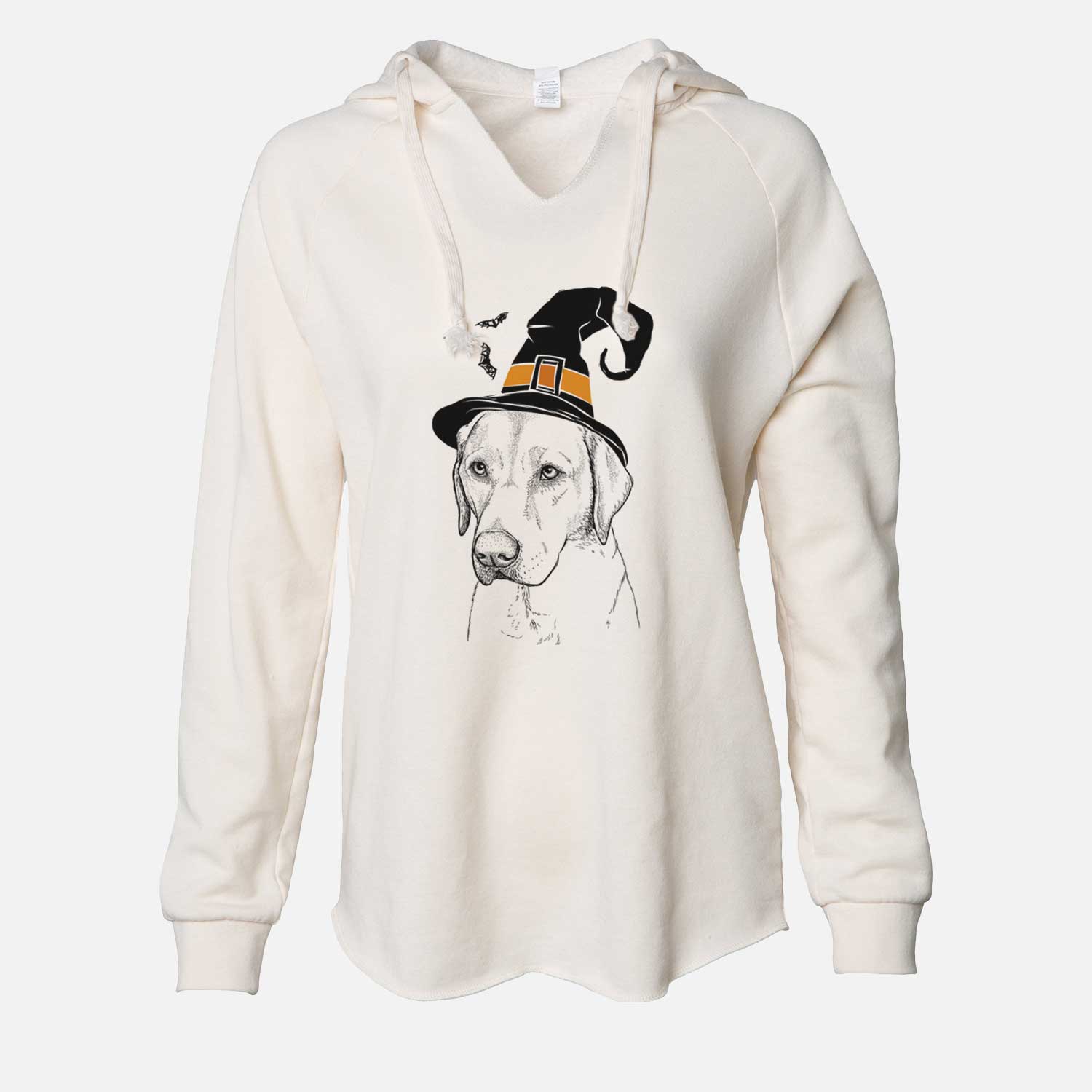 Witch Braxton the Yellow Lab - Cali Wave Hooded Sweatshirt