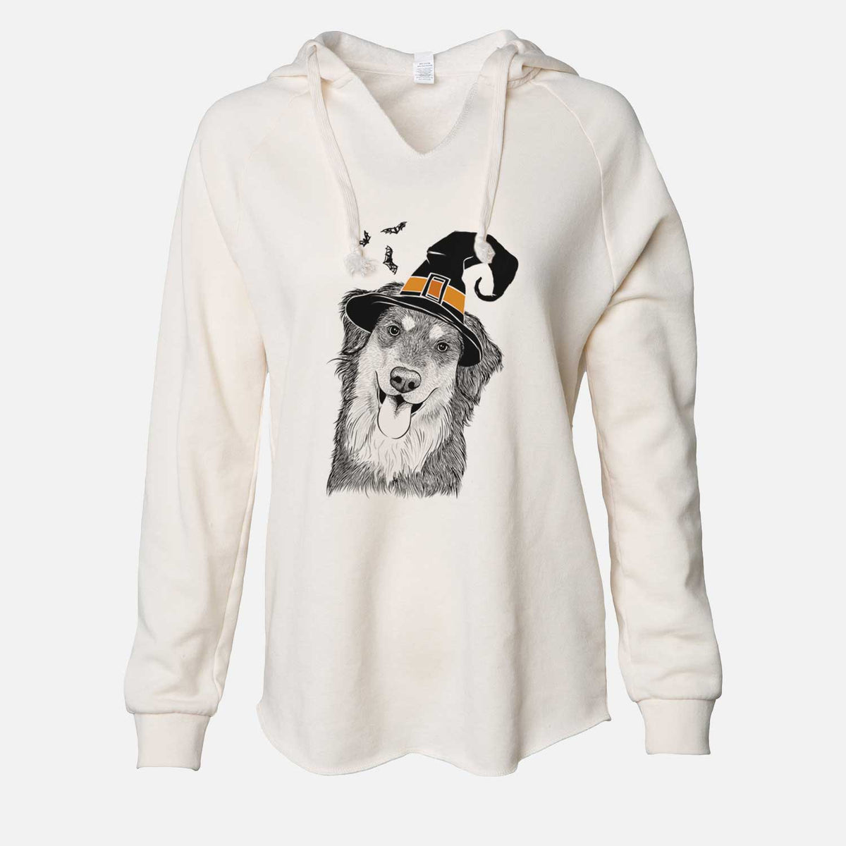 Witch Brodie the Golden Aussie - Cali Wave Hooded Sweatshirt