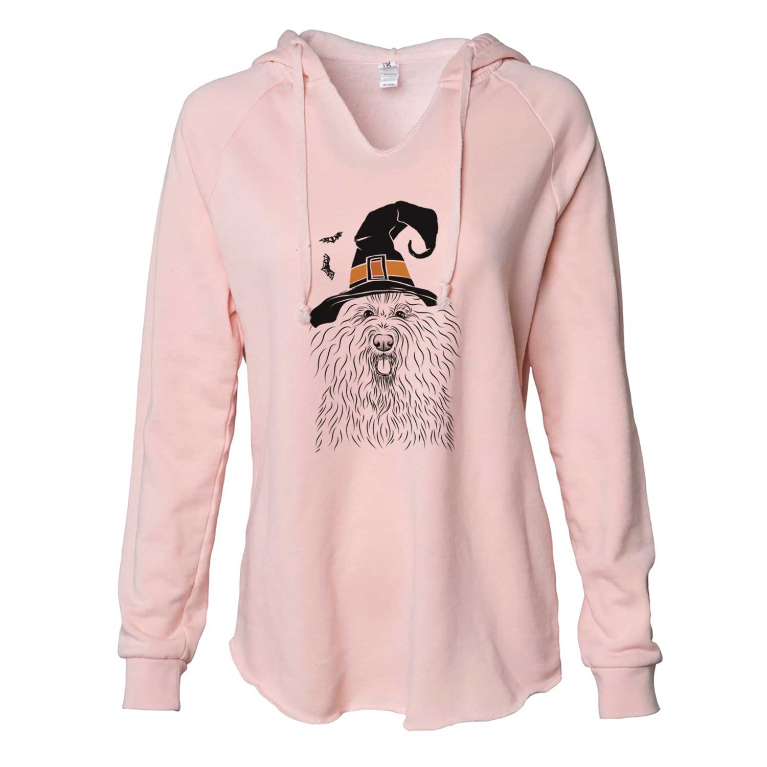 Witch Brody the Old English Sheepdog - Cali Wave Hooded Sweatshirt