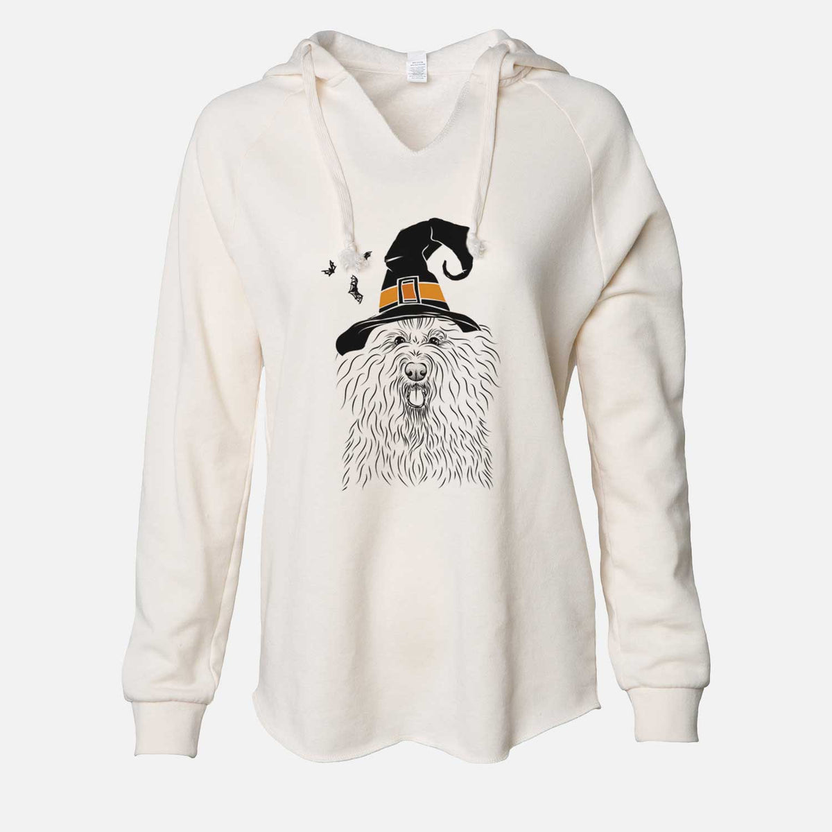 Witch Brody the Old English Sheepdog - Cali Wave Hooded Sweatshirt