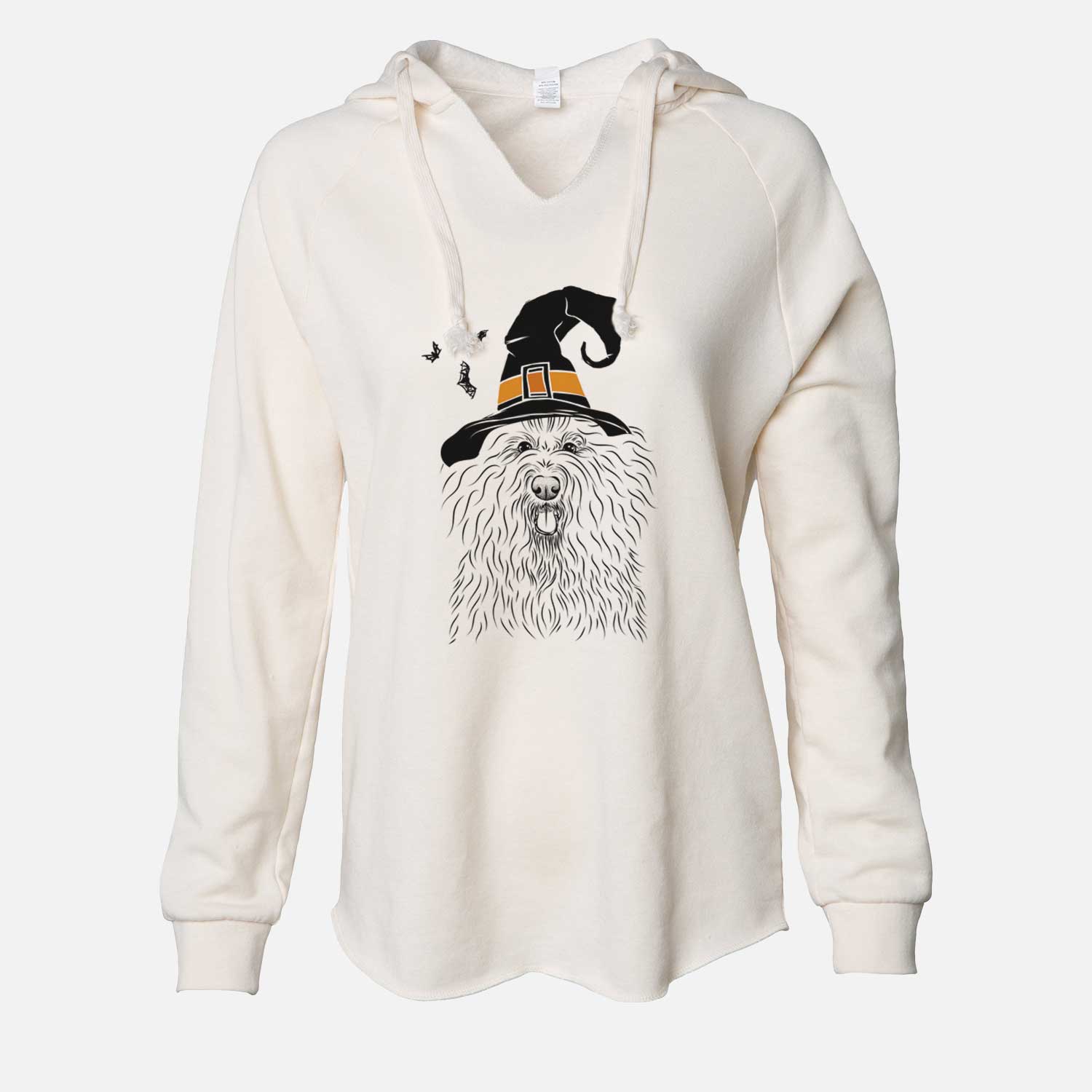 Witch Brody the Old English Sheepdog - Cali Wave Hooded Sweatshirt