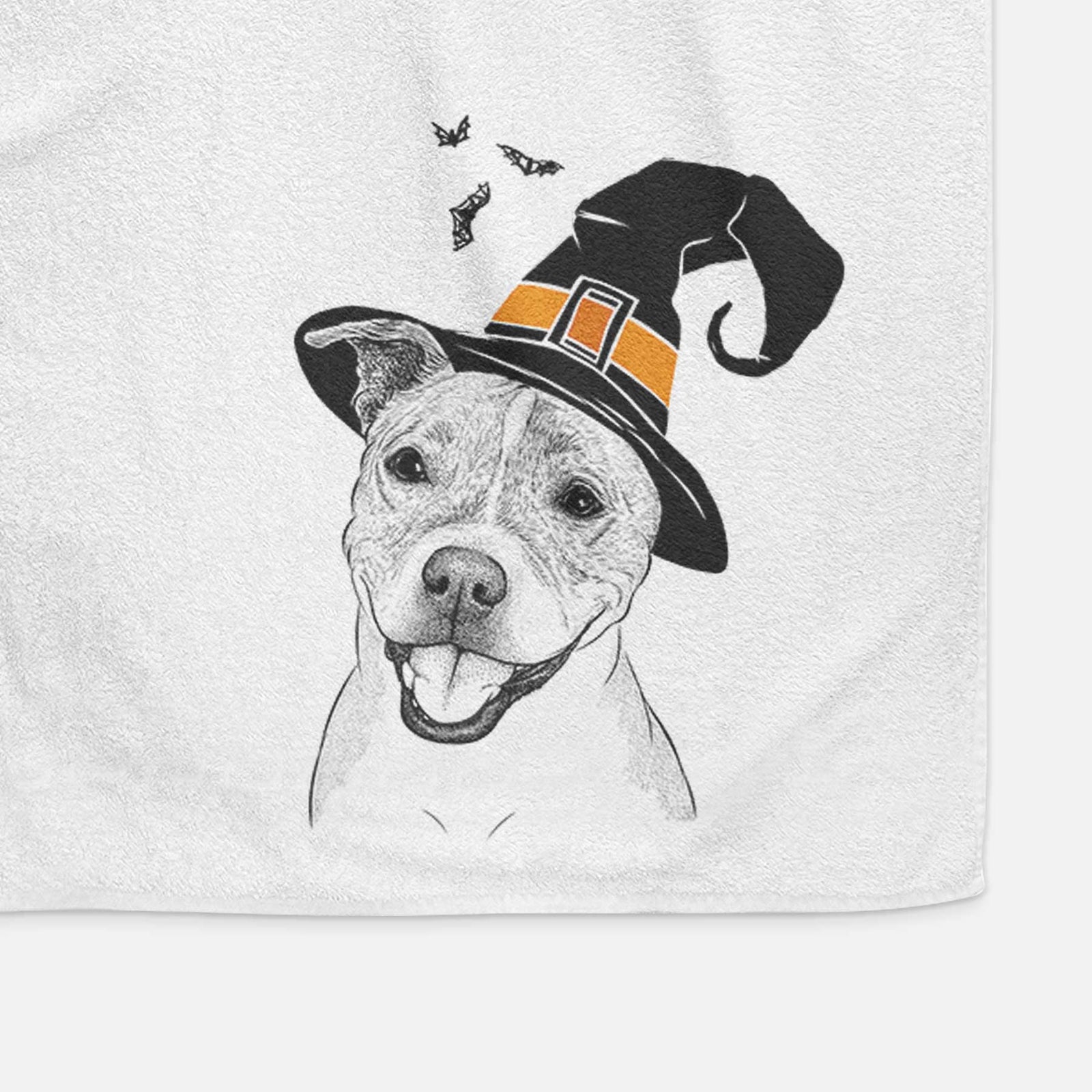 BrookLyn the Staffordshire Bull Terrier Decorative Hand Towel