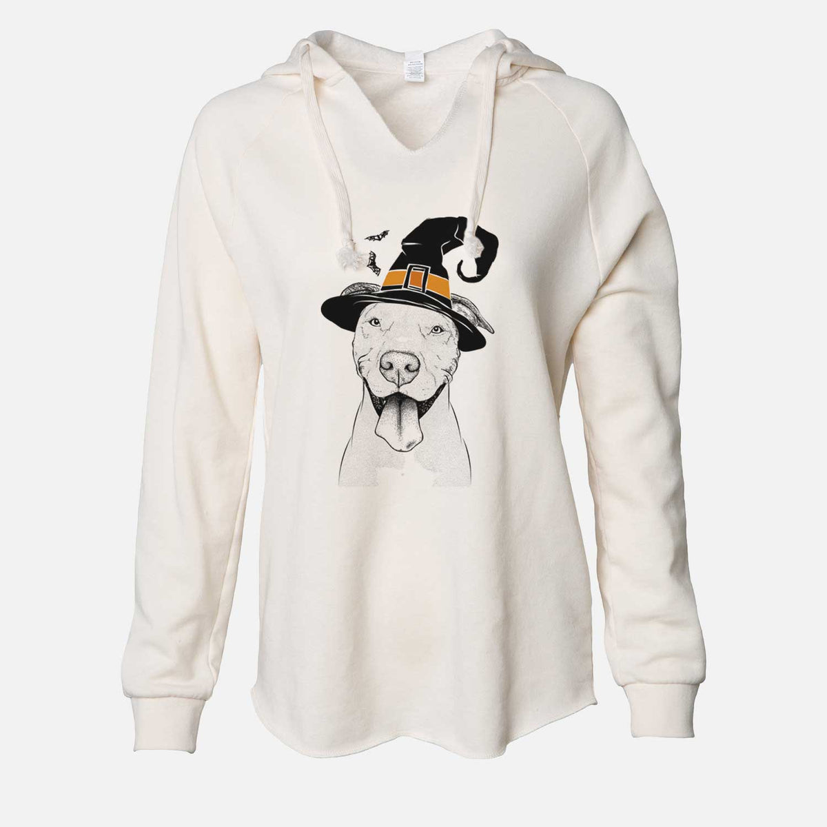 Witch Bruce the American Staffordshire Terrier - Cali Wave Hooded Sweatshirt