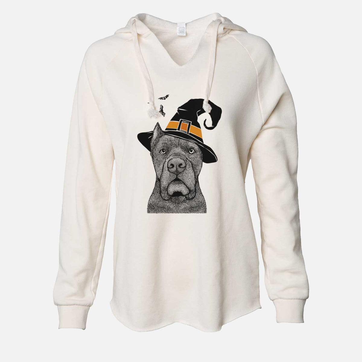 Witch Bruno the Cane Corso - Cali Wave Hooded Sweatshirt