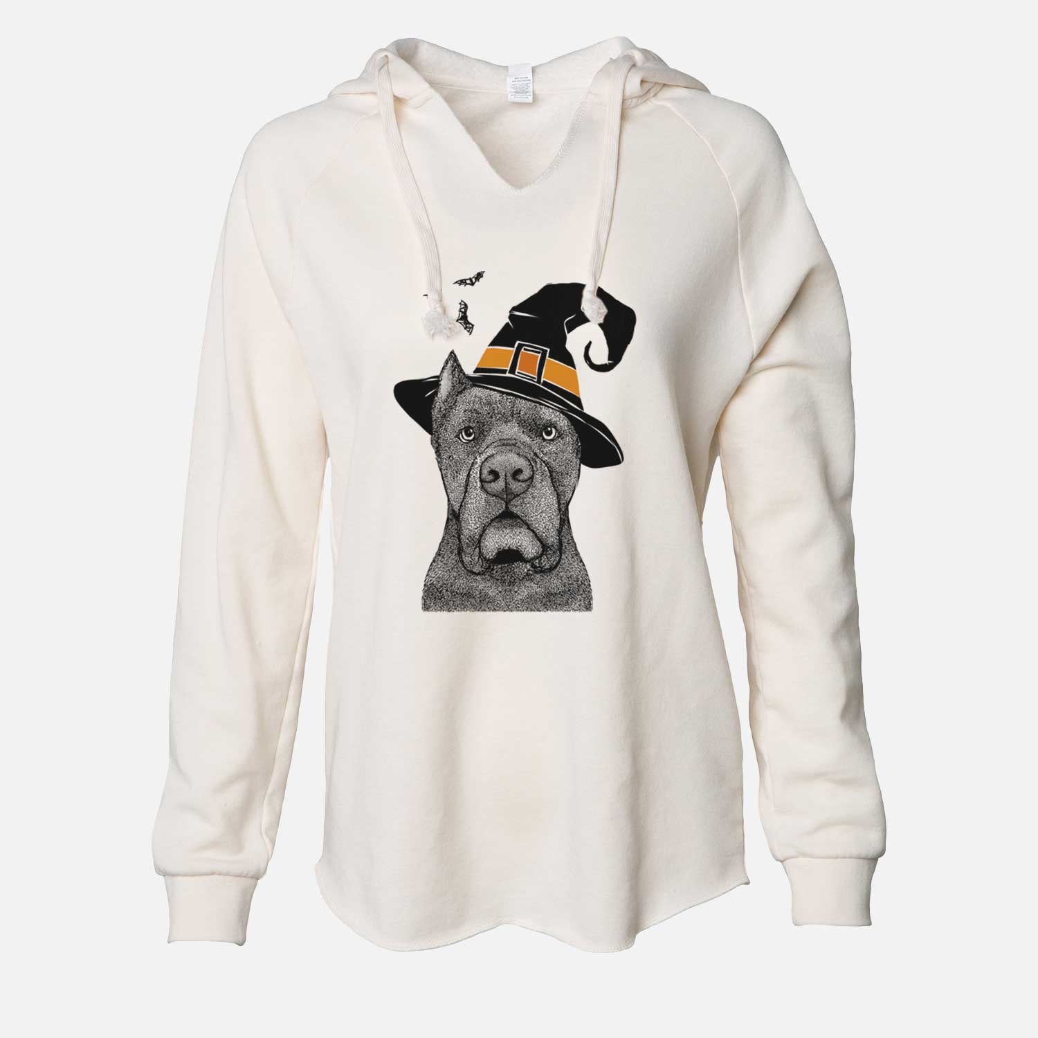 Witch Bruno the Cane Corso - Cali Wave Hooded Sweatshirt