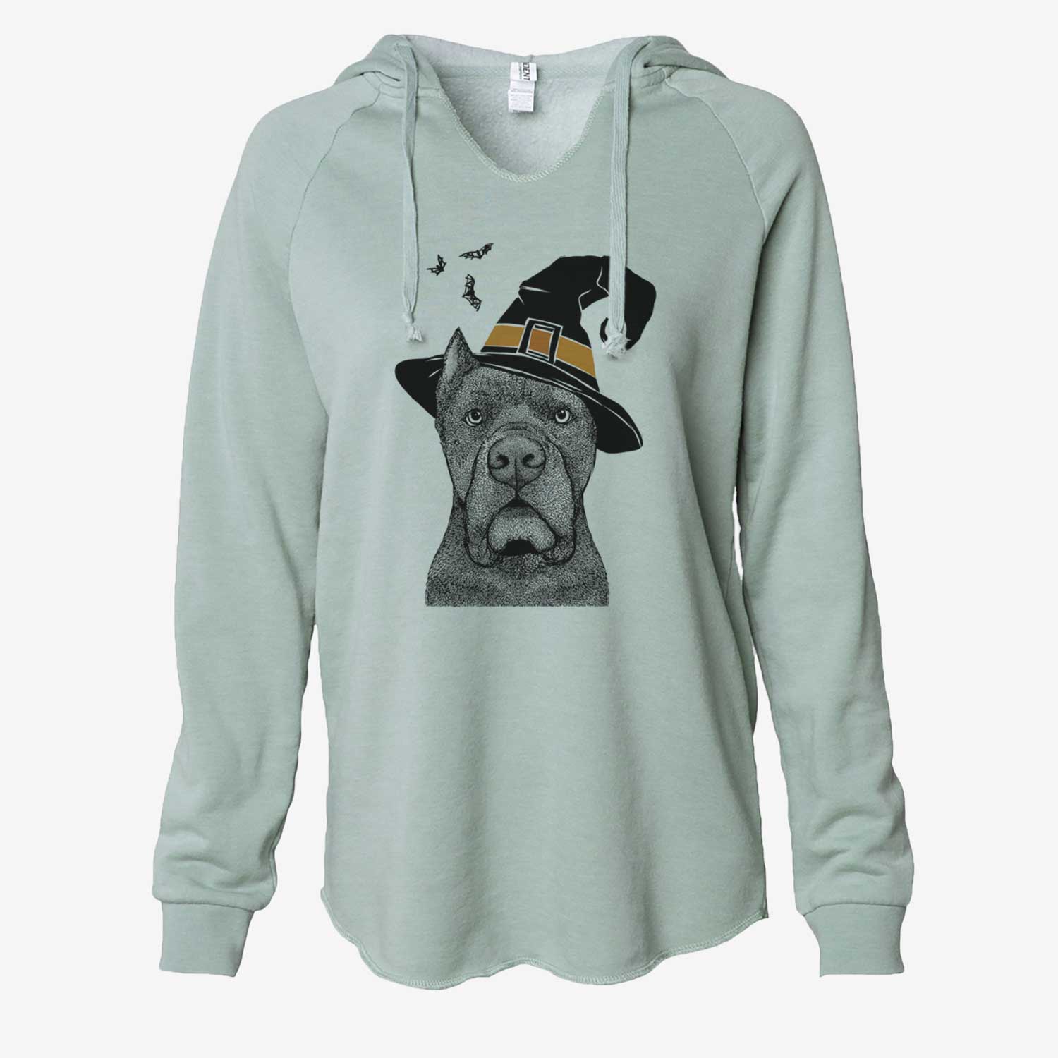 Witch Bruno the Cane Corso - Cali Wave Hooded Sweatshirt