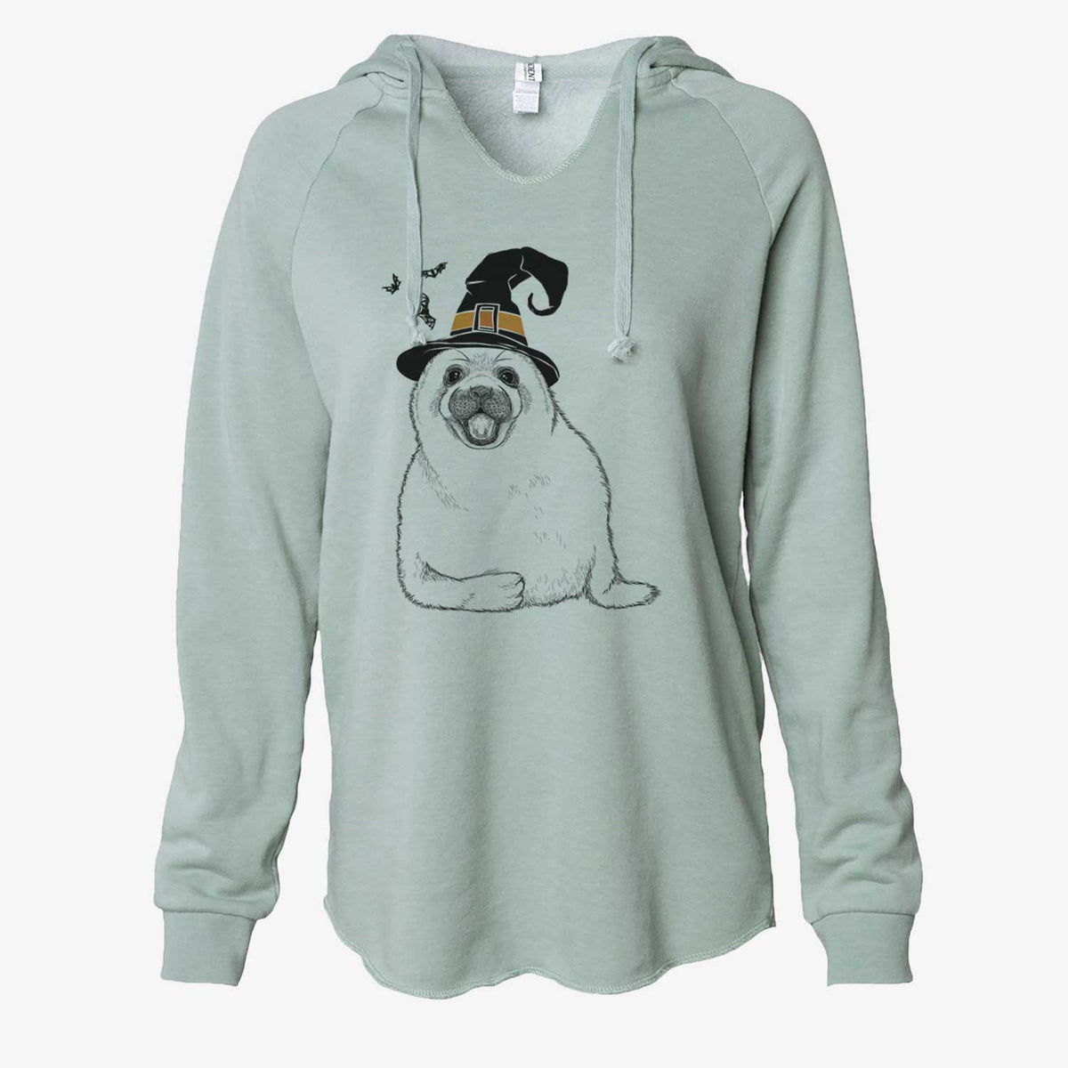 Witch Bub the Harp Seal - Cali Wave Hooded Sweatshirt