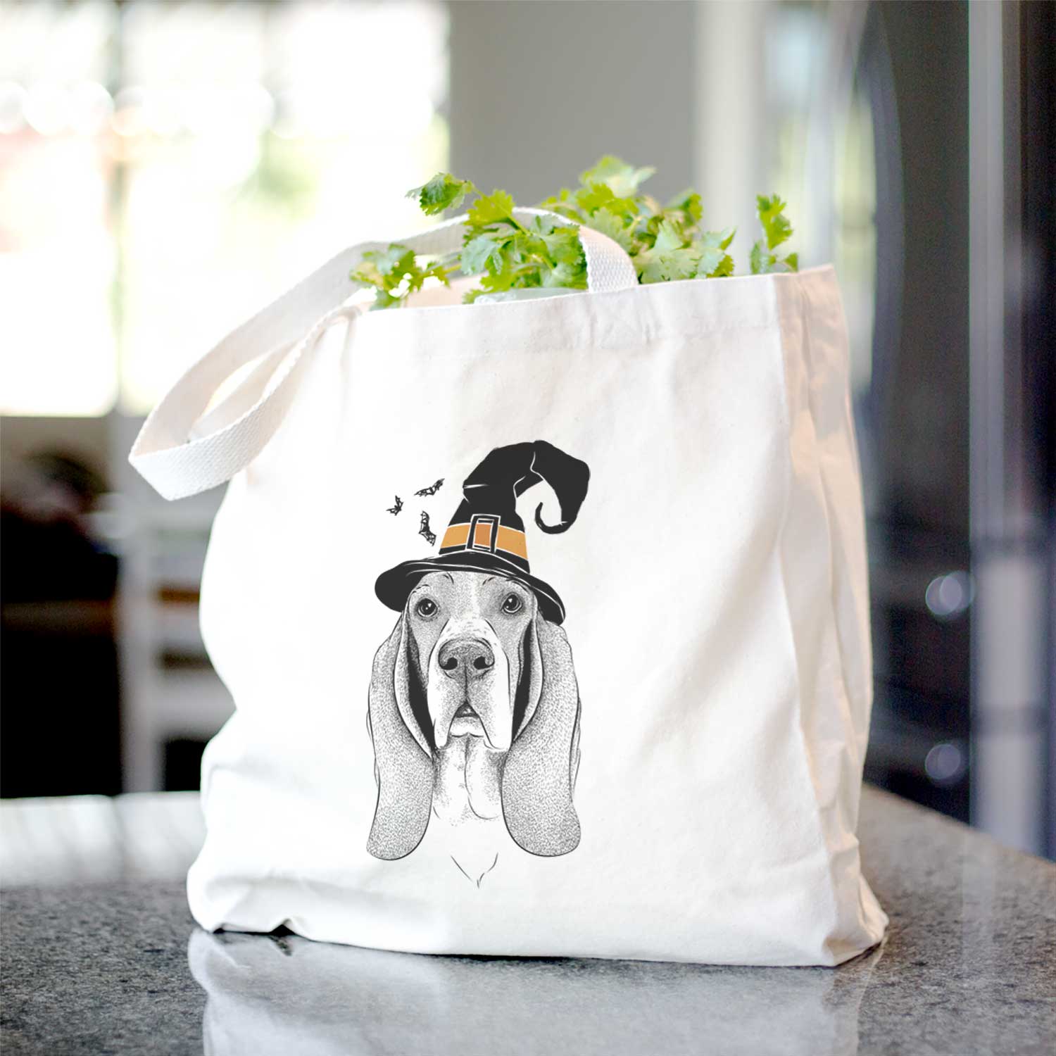 Buckley the Basset Hound - Tote Bag