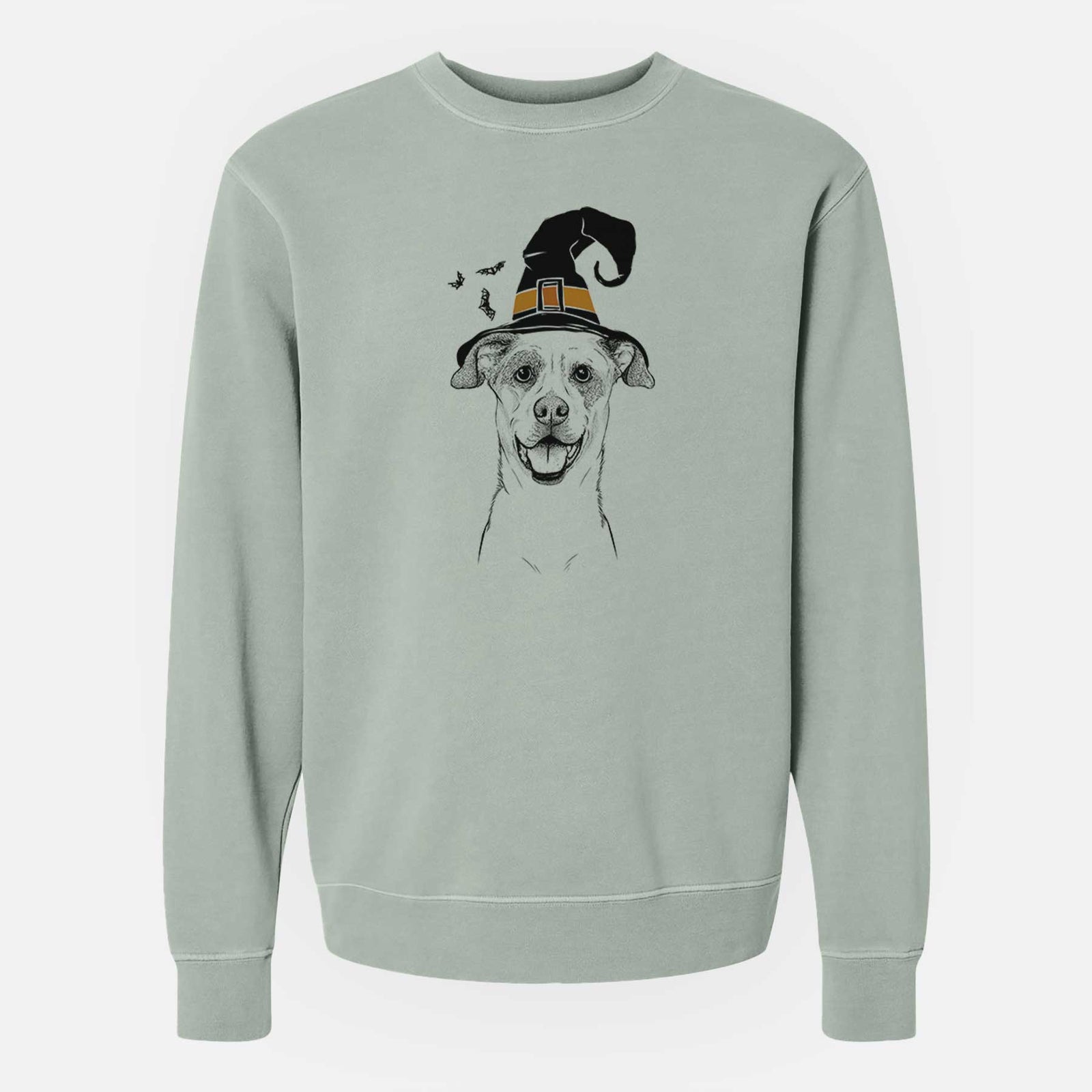 Witch Buffy the Mixed Breed - Unisex Pigment Dyed Crew Sweatshirt