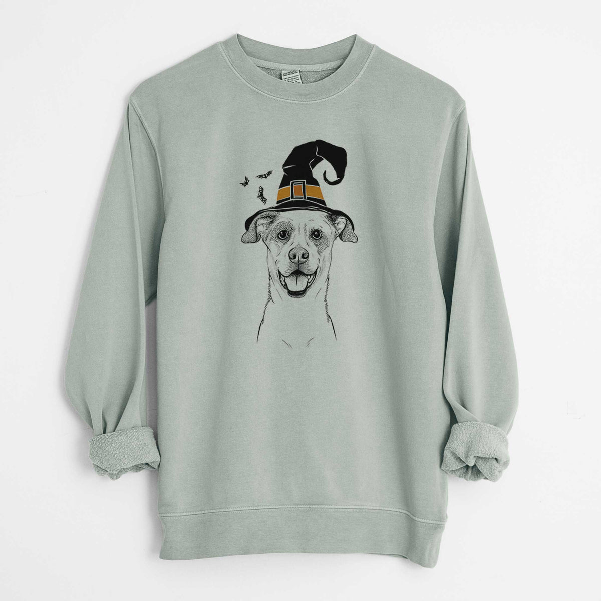 Witch Buffy the Mixed Breed - Unisex Pigment Dyed Crew Sweatshirt