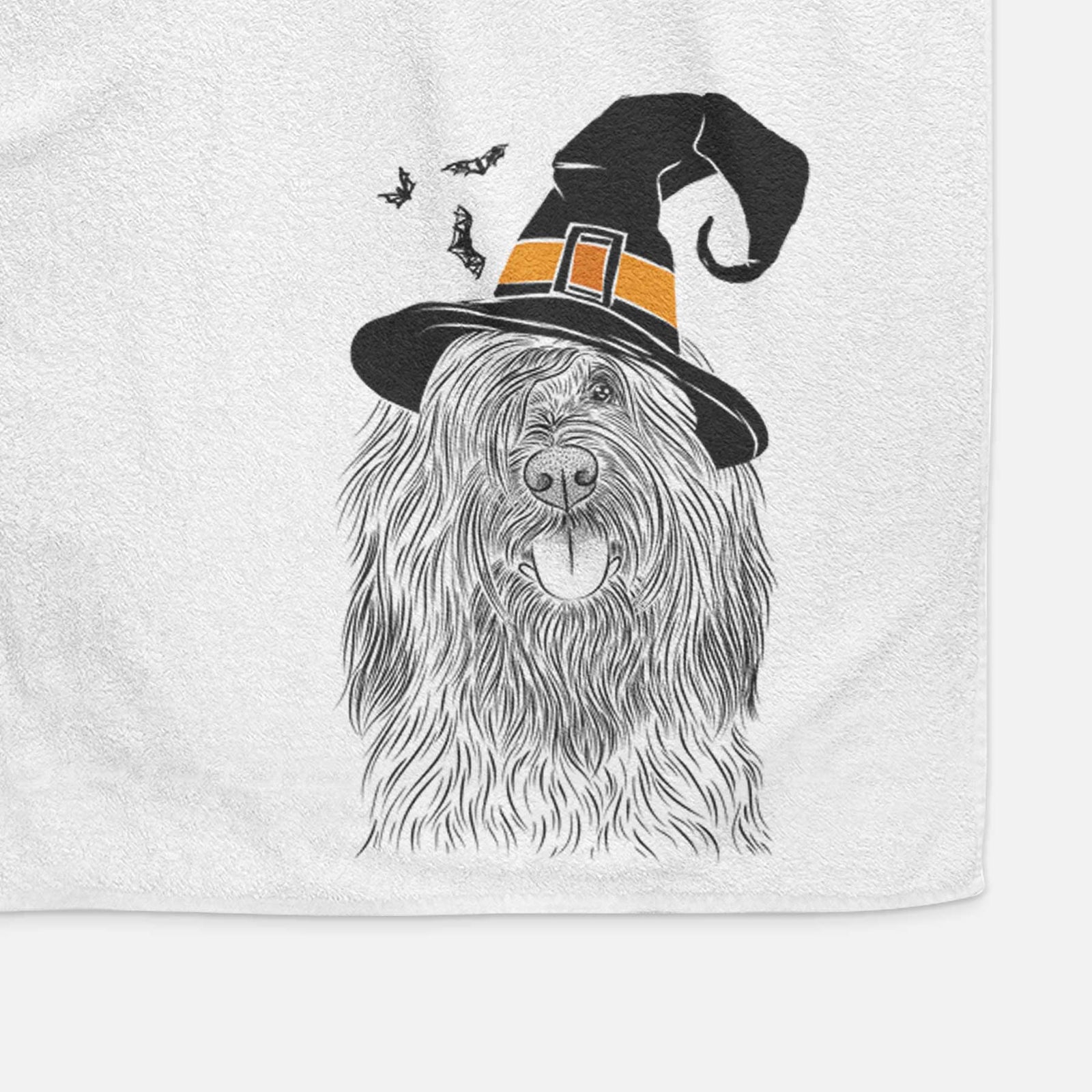 Bundy the Briard Decorative Hand Towel