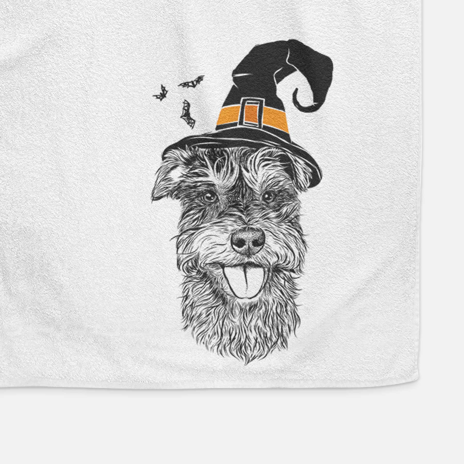 Buster the Schnoodle Decorative Hand Towel