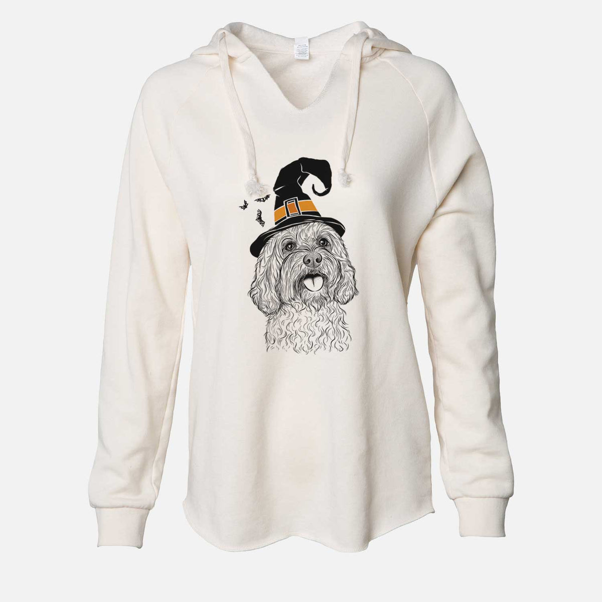 Witch Cali the Cavapoo - Cali Wave Hooded Sweatshirt