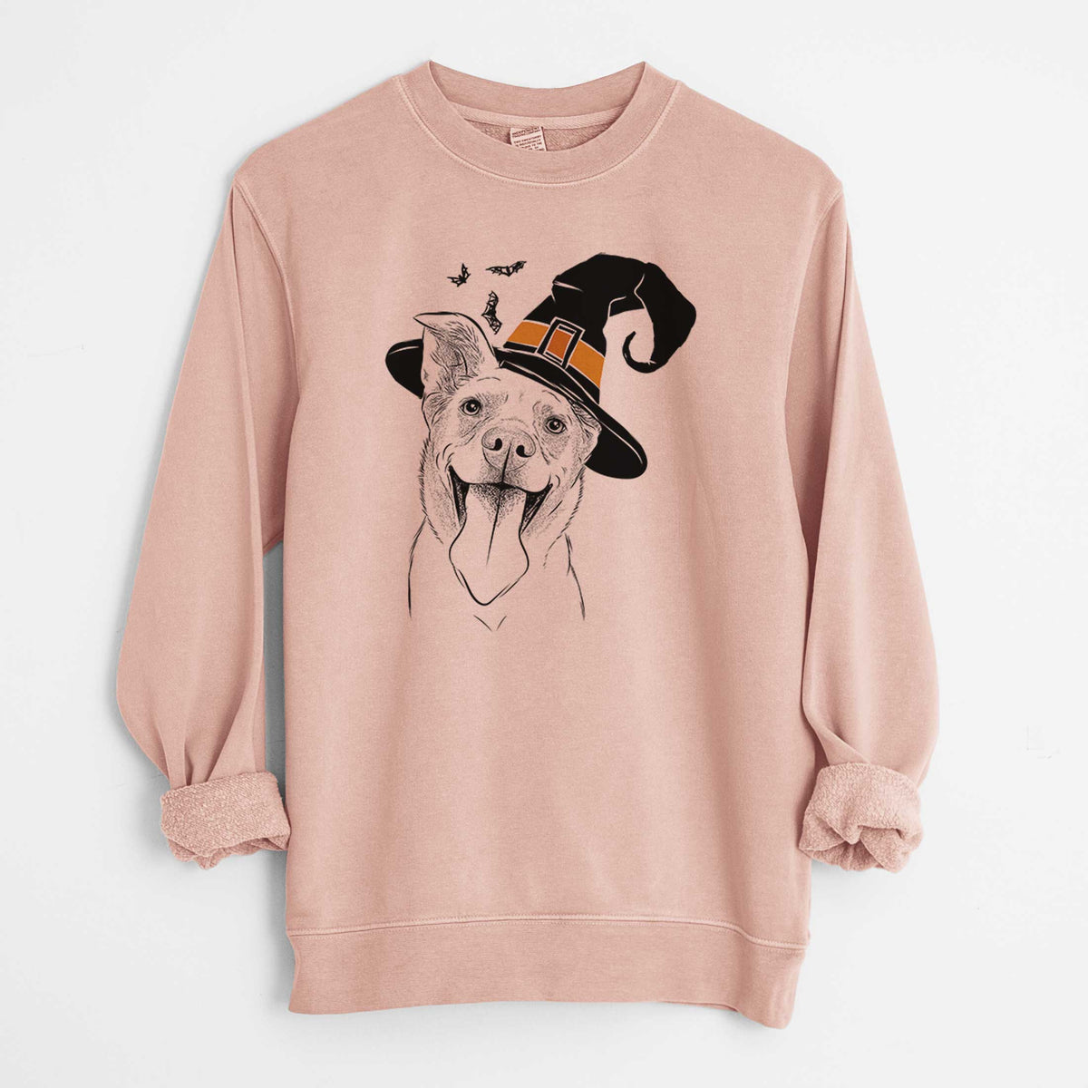 Witch Candy the Mixed Breed - Unisex Pigment Dyed Crew Sweatshirt