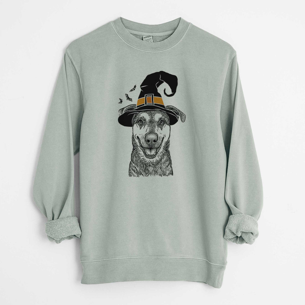 Witch Case the Mixed Breed - Unisex Pigment Dyed Crew Sweatshirt