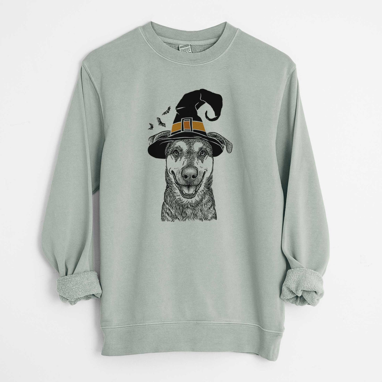 Witch Case the Mixed Breed - Unisex Pigment Dyed Crew Sweatshirt