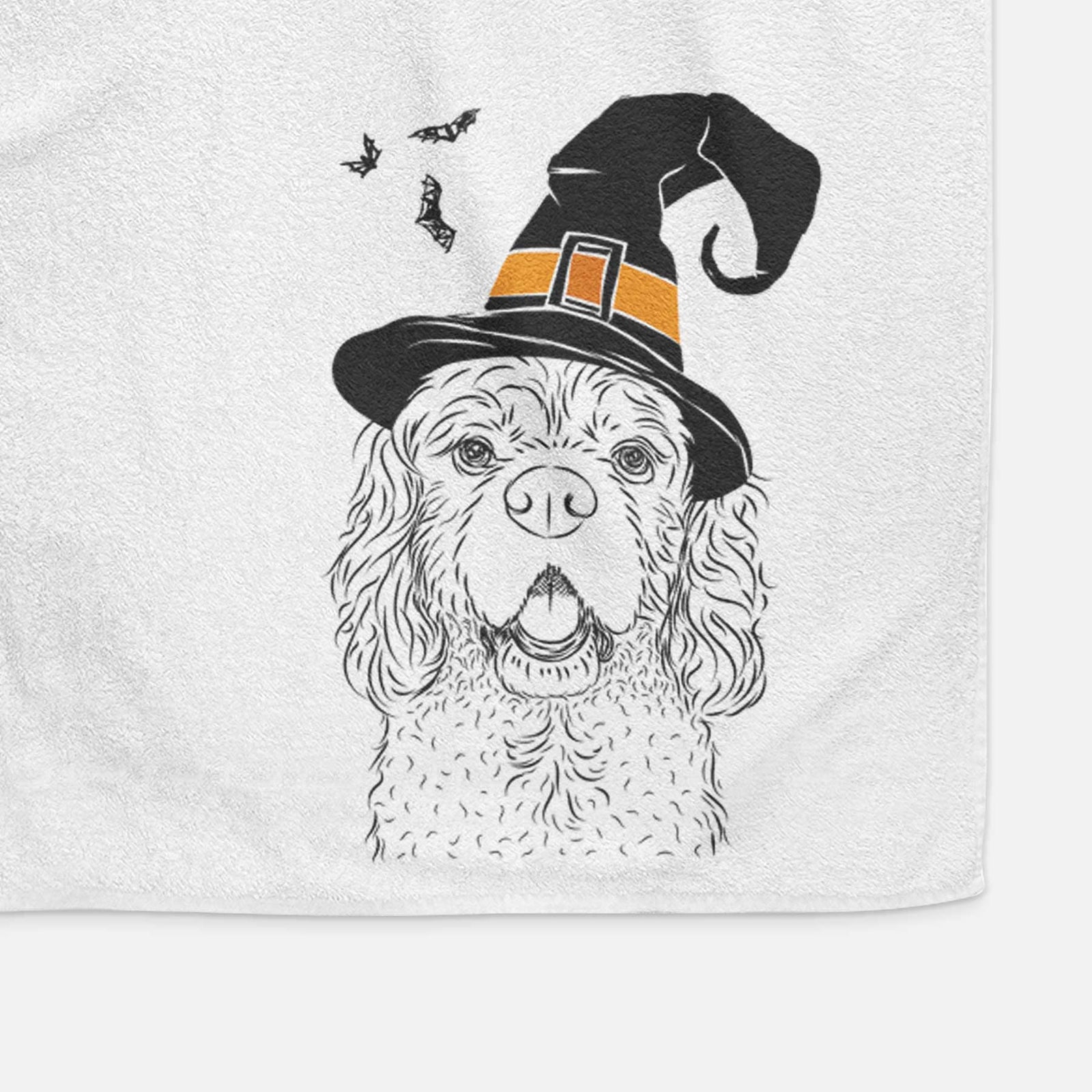 Casey the American Cocker Spaniel Decorative Hand Towel