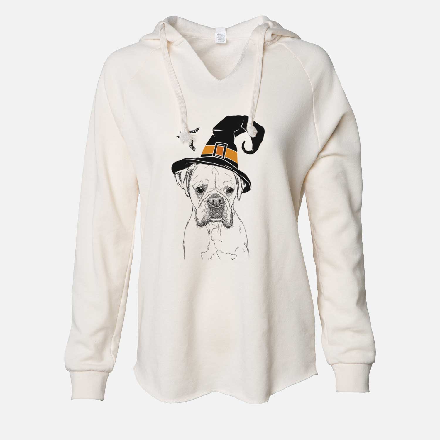 Witch Champion Bentley the Boxer - Cali Wave Hooded Sweatshirt