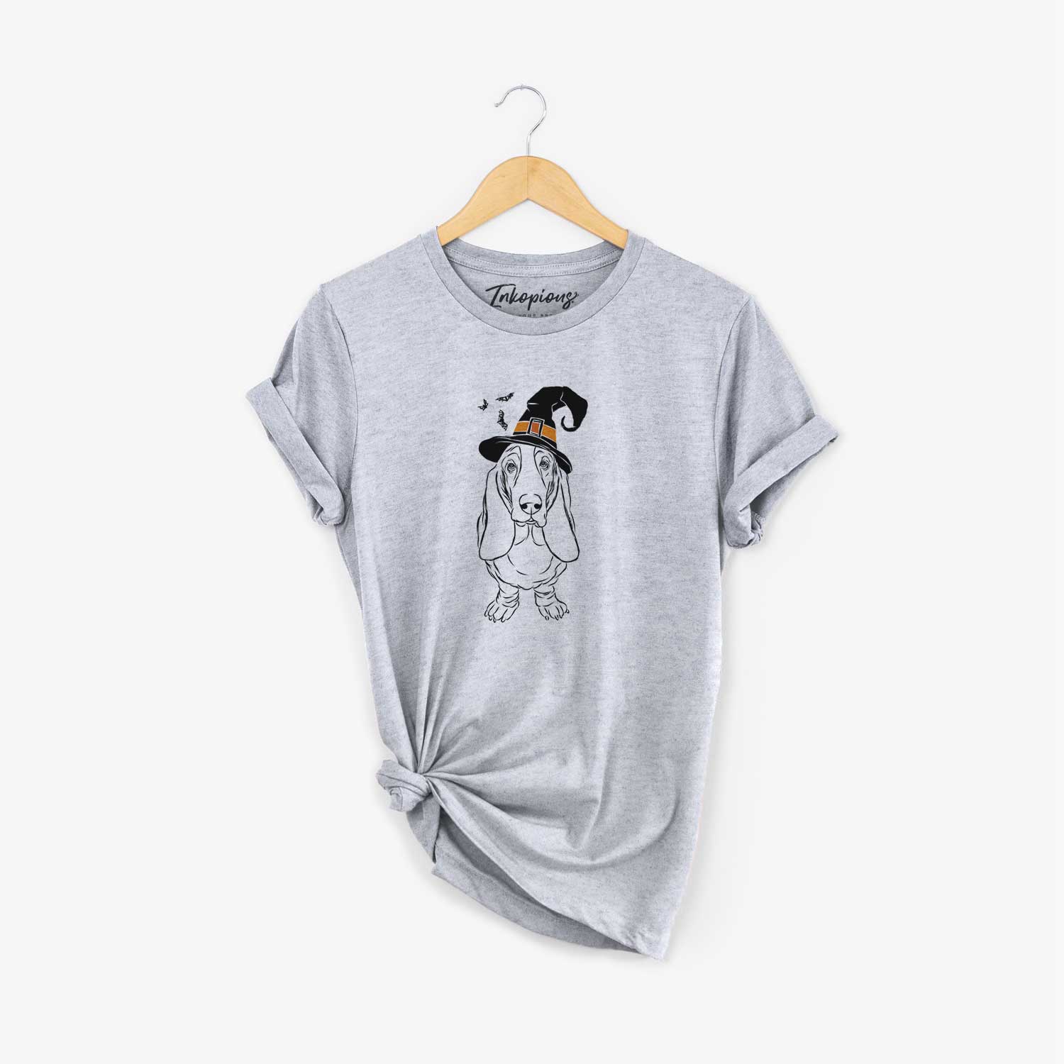 Witch Charlie the Basset Hound - Unisex Crewneck