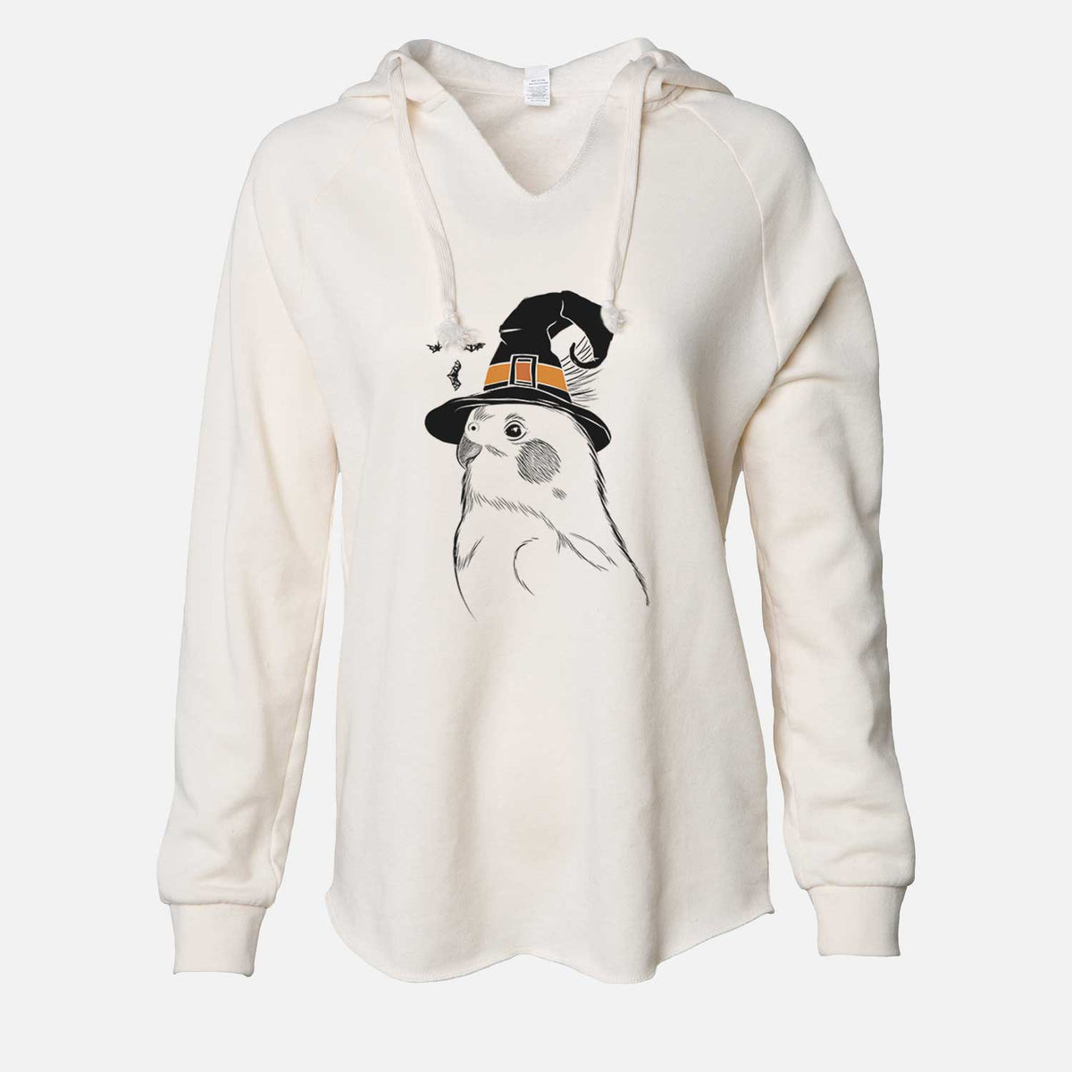 Witch Charlie the Cockatiel - Cali Wave Hooded Sweatshirt