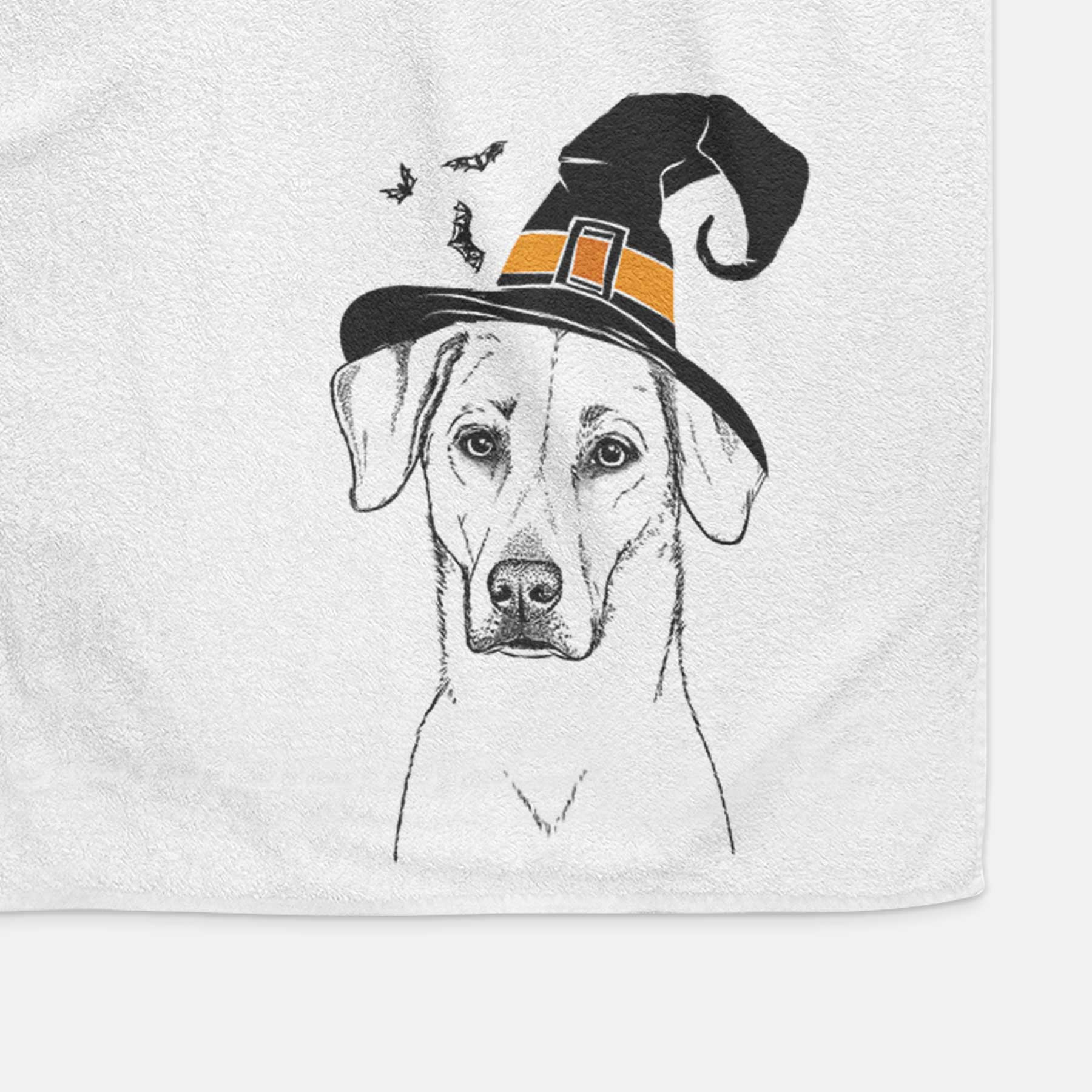 Charlie Girl the Yellow Lab Decorative Hand Towel