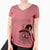 Witch Charming Charlie the Chow Chow - Women's V-neck Shirt