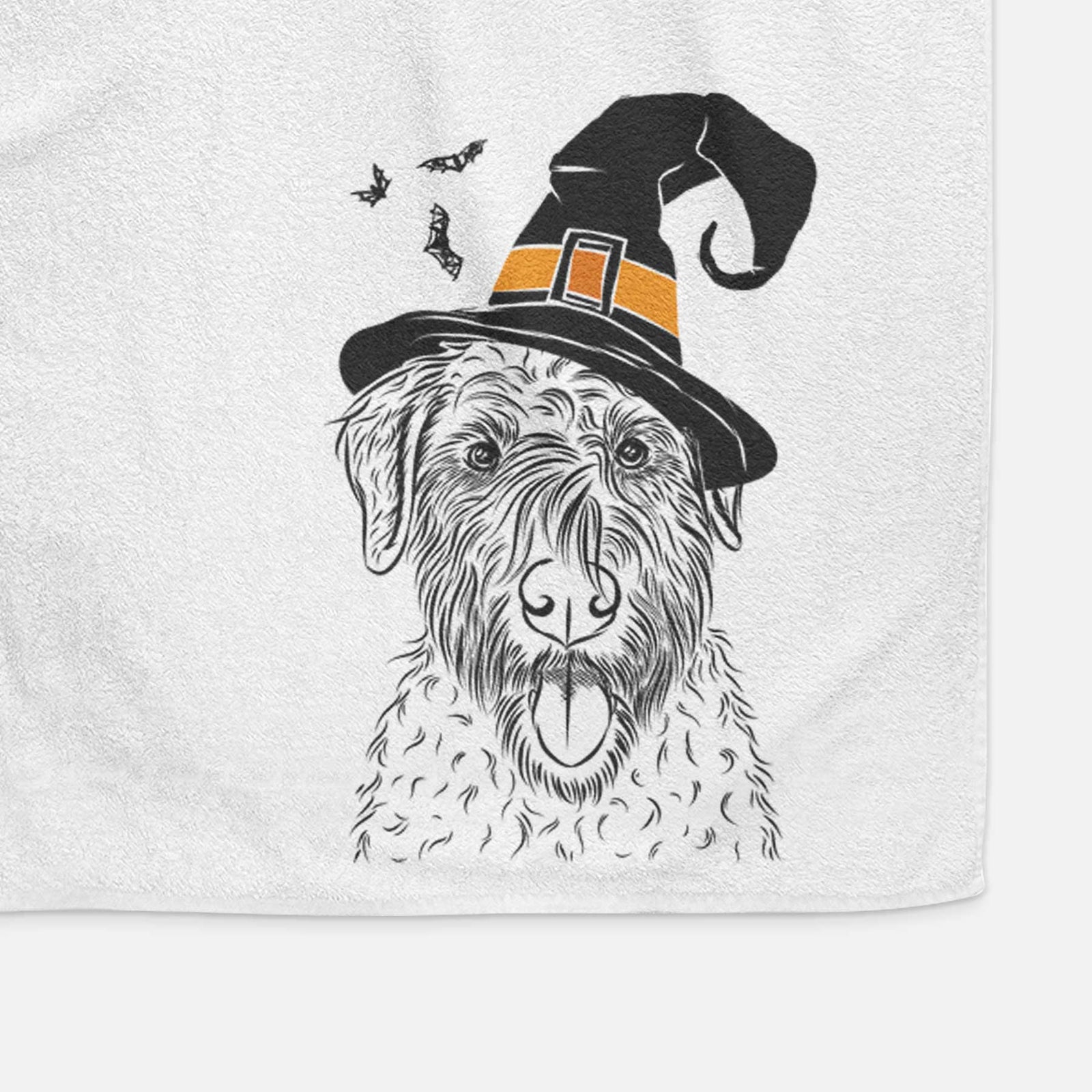 Chester the Soft Coated Wheaten Terrier Decorative Hand Towel