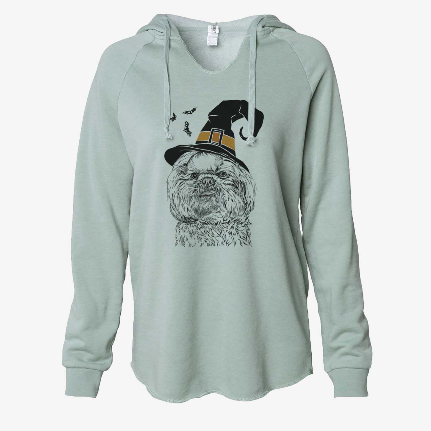 Witch Chewie the Shih Tzu - Cali Wave Hooded Sweatshirt