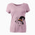 Witch Chillie the Mini Pinscher - Women's V-neck Shirt