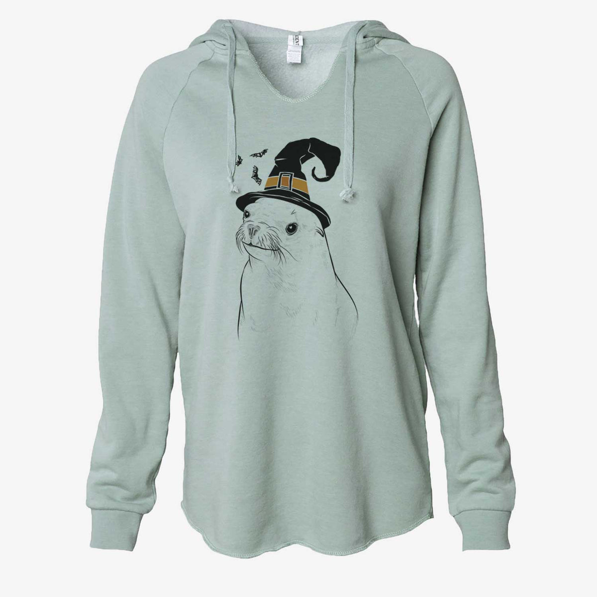 Witch Chip the California Sea Lion - Cali Wave Hooded Sweatshirt