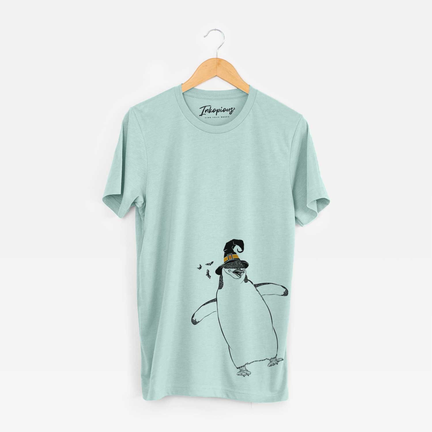 Witch Chive the Chinstrap Penguin - Unisex Crewneck