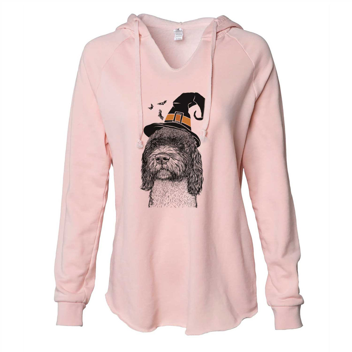 Witch Chris the Portuguese Water Dog - Cali Wave Hooded Sweatshirt