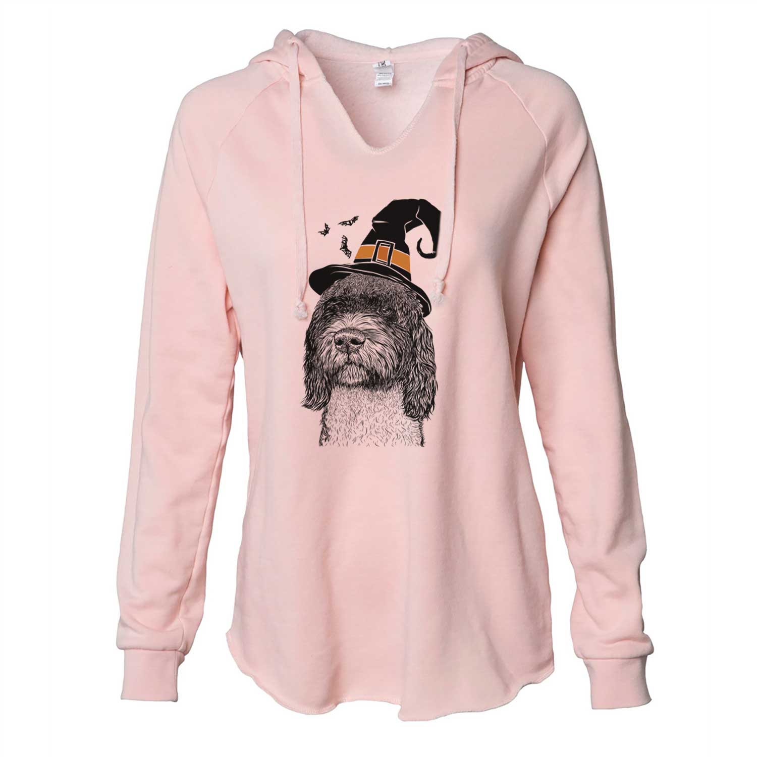 Witch Chris the Portuguese Water Dog - Cali Wave Hooded Sweatshirt