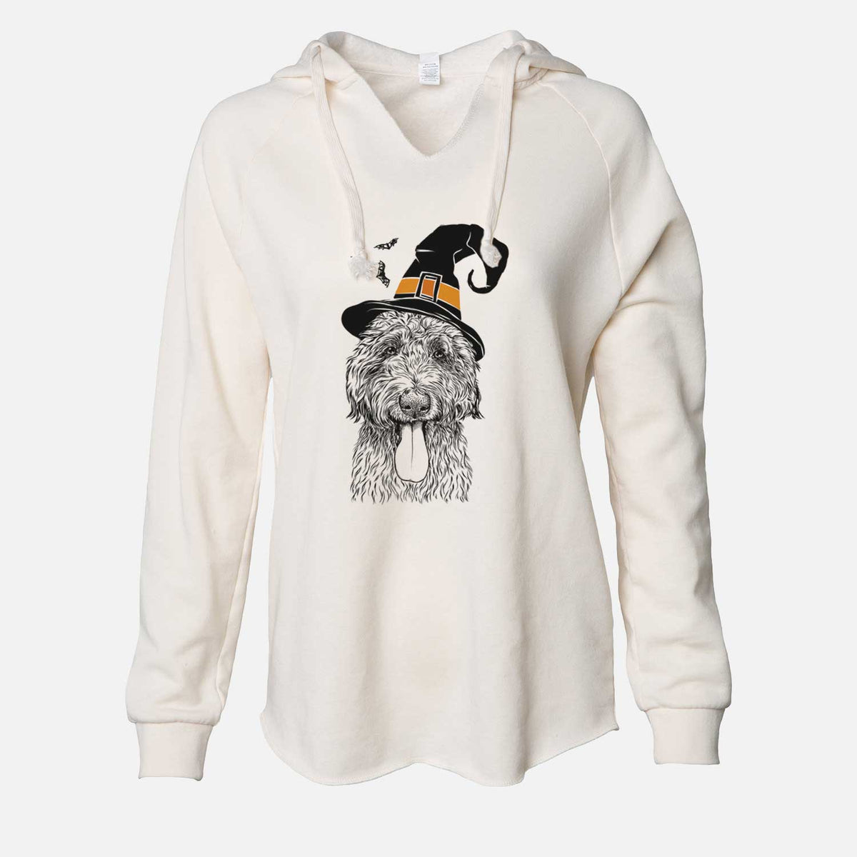 Witch CiCi Paulk the Aussiedoodle - Cali Wave Hooded Sweatshirt