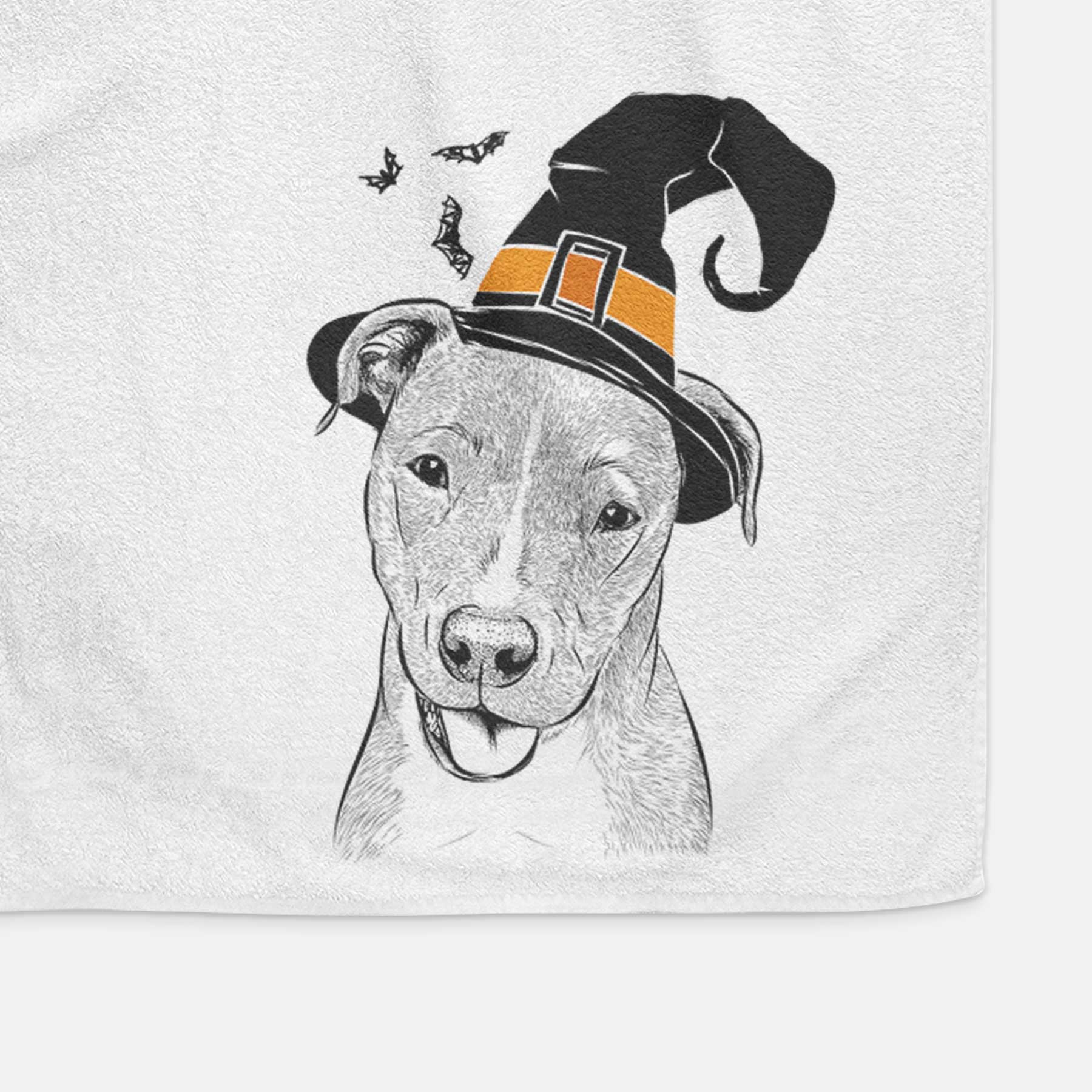 Claiborne the American Staffordshire Terrier Decorative Hand Towel