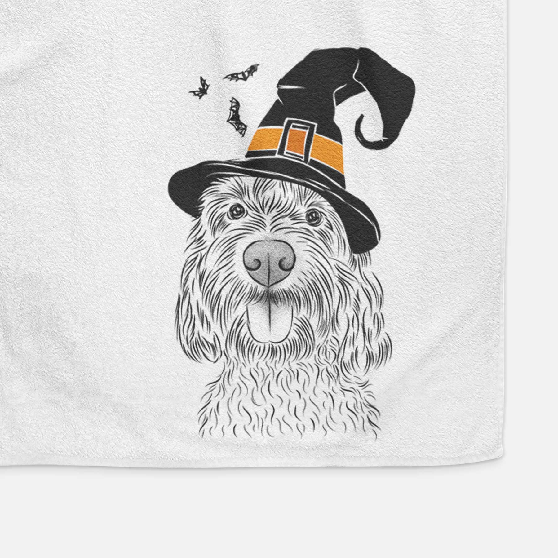 Clover the Cockapoo Decorative Hand Towel