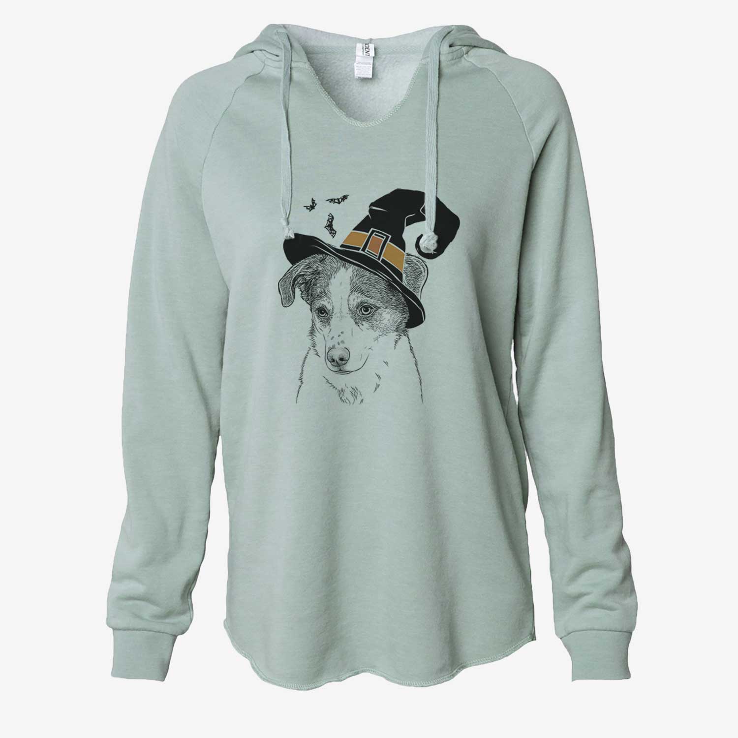 Witch Coco the Beagle Mix - Cali Wave Hooded Sweatshirt