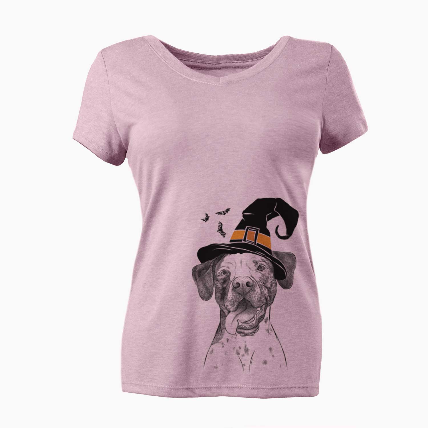 Witch Cola the Catahoula - Women's V-neck Shirt